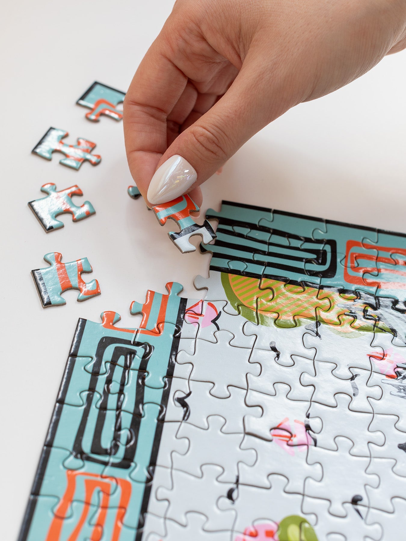 500 PIECE PUZZLE San Francisco - Lesley Evers - 500 piece puzzle - drawing - Gifts