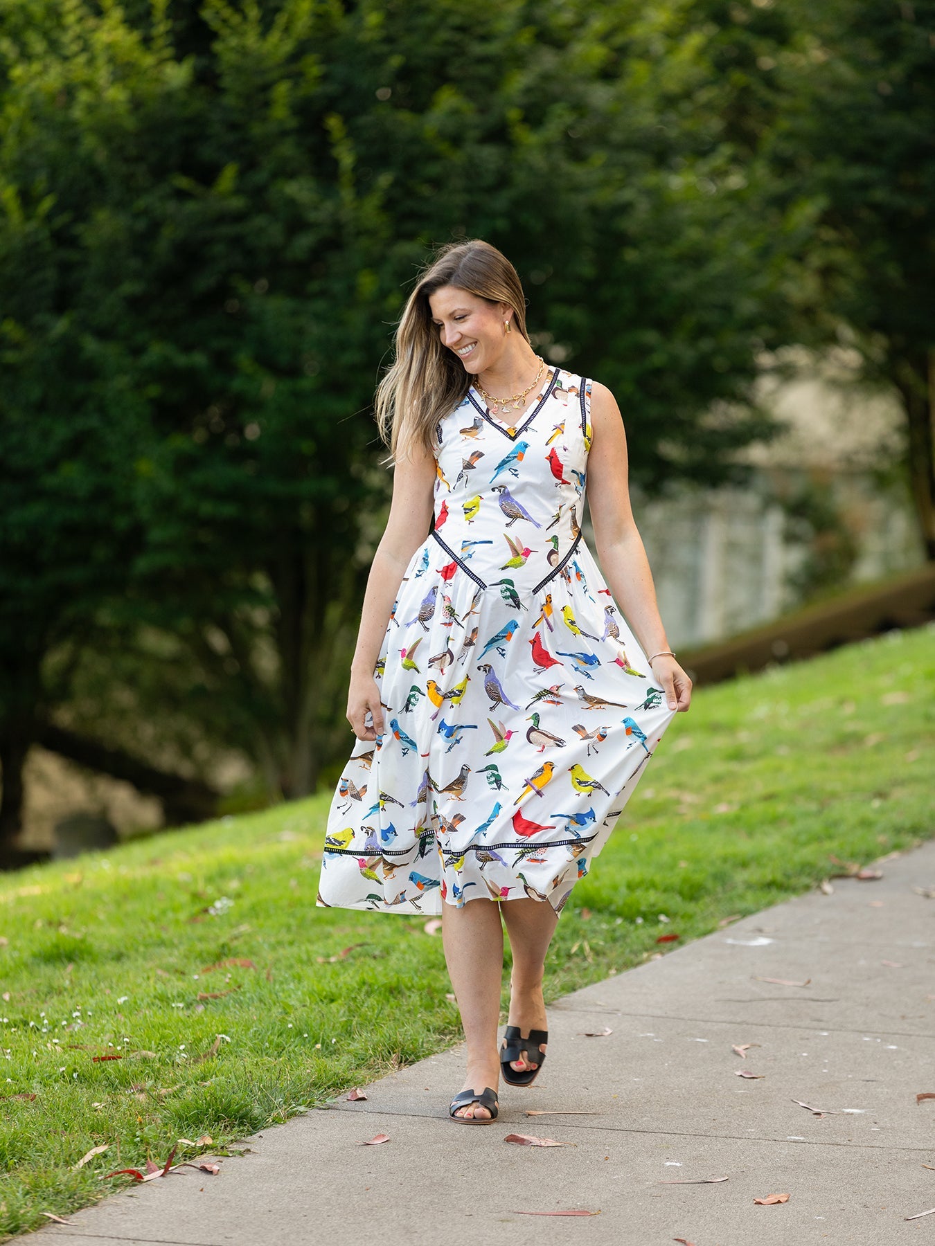 ABIGAIL dress Birds - Lesley Evers - birds - Dress - Shop