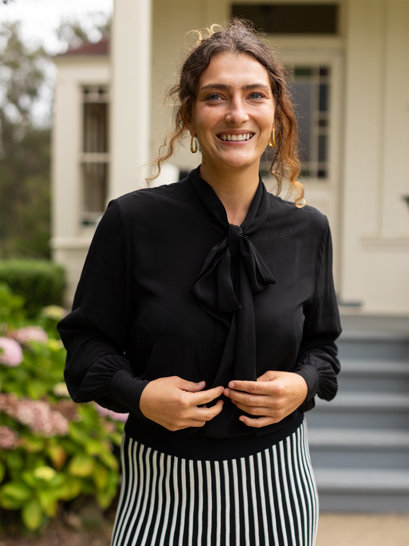 ALESSANDRA blouse Black - Lesley Evers - Black - Shop - Shop/All Products