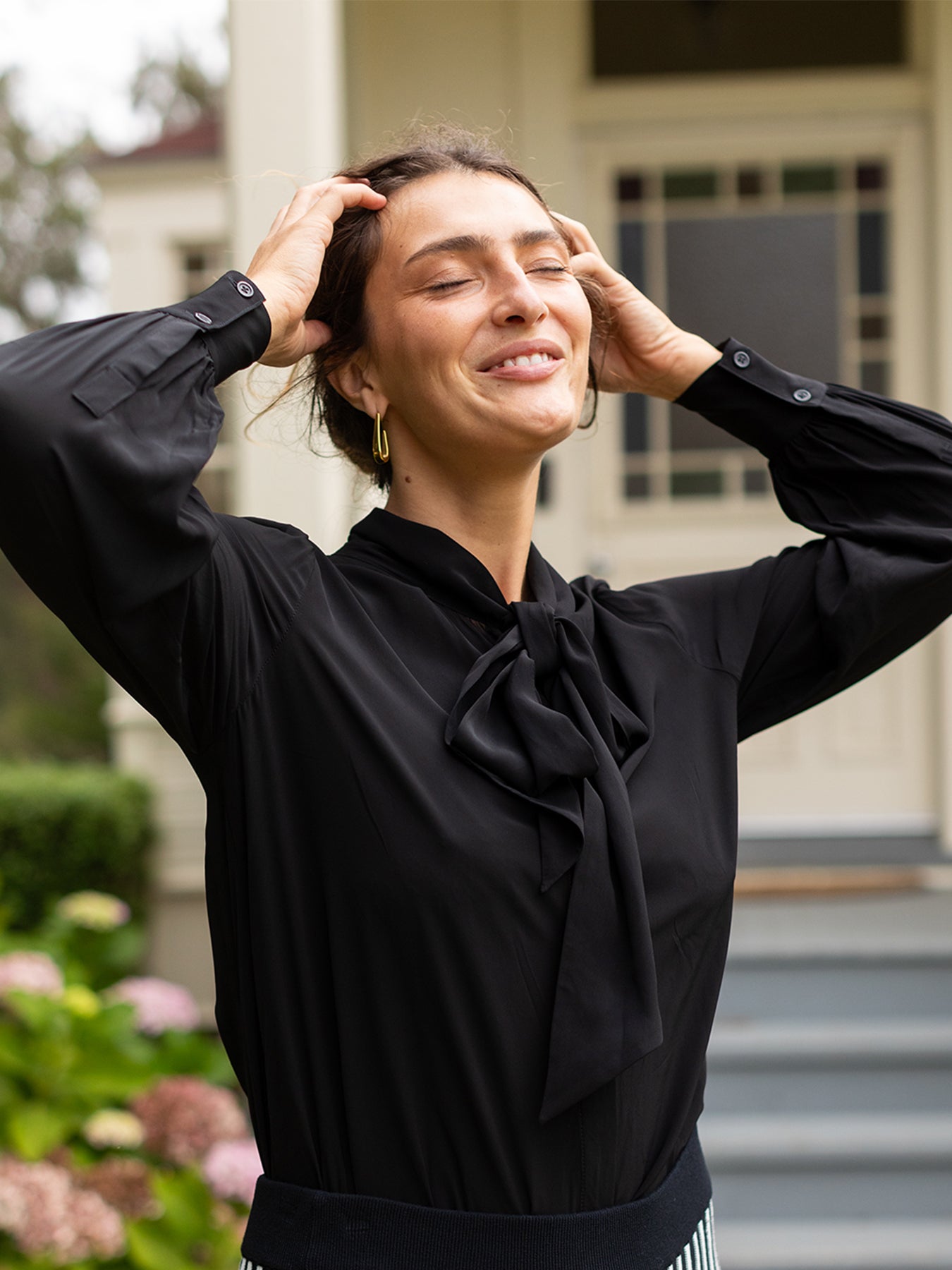 ALESSANDRA blouse Black - Lesley Evers - Black - Shop - Shop/All Products