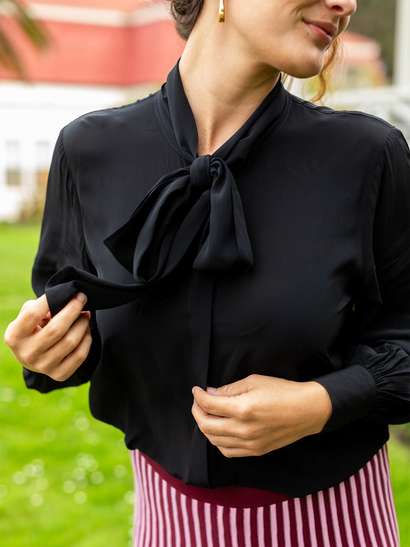 ALESSANDRA blouse Black - Lesley Evers - Black - Shop - Shop/All Products