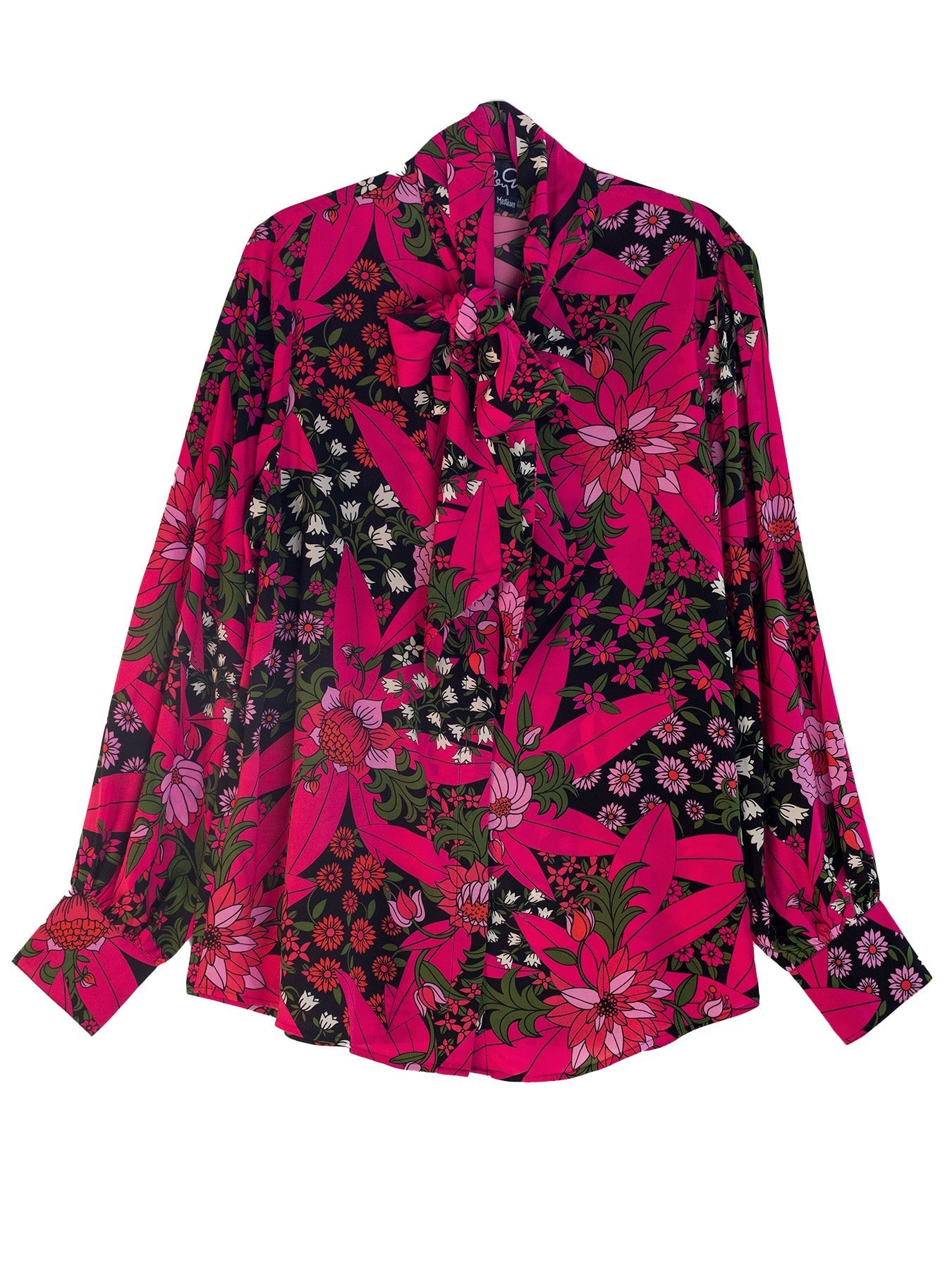 ALESSANDRA blouse Splendor Red - Lesley Evers - Black - Shop - Shop/All Products