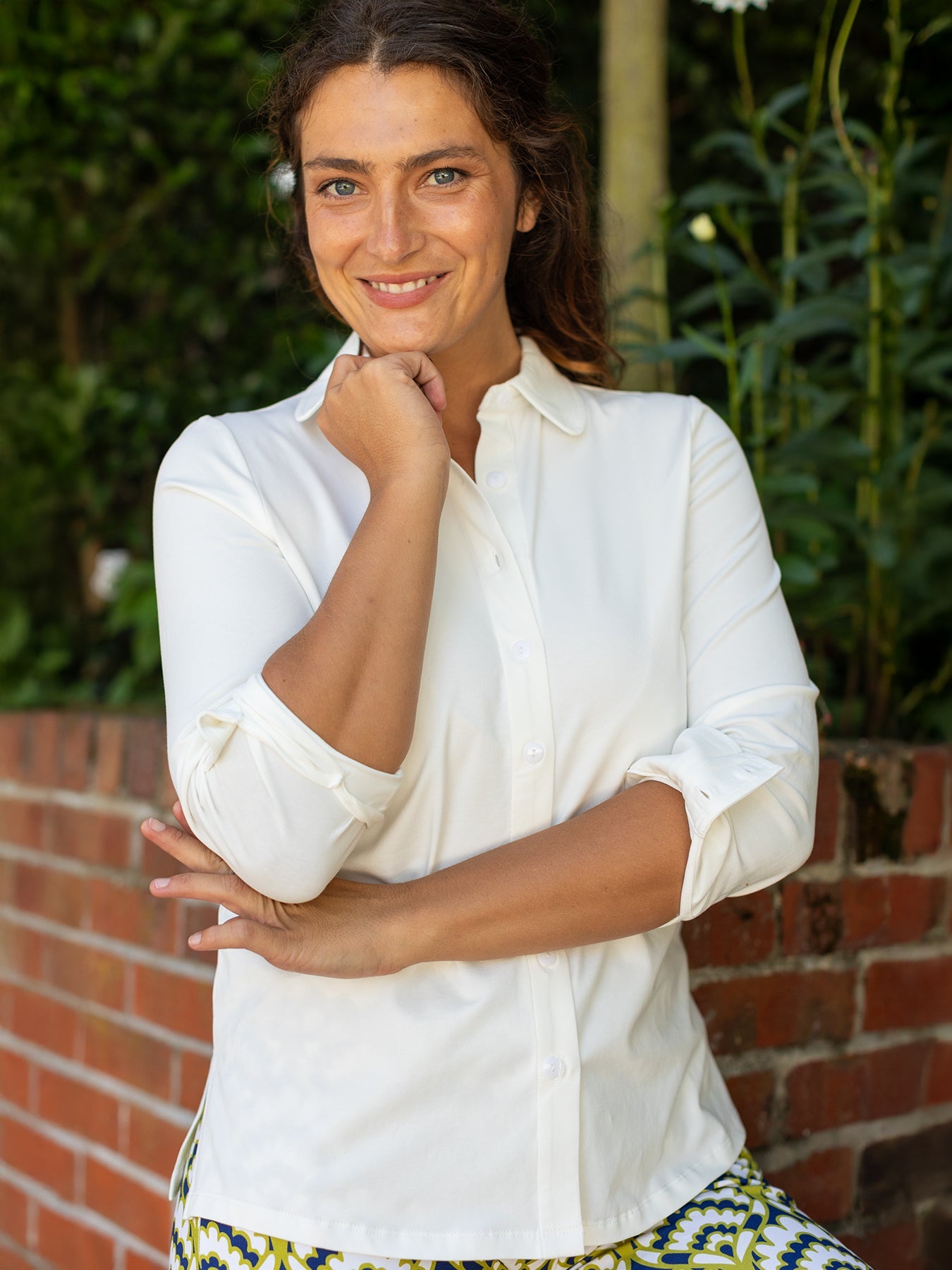 ALICE blouse White - Lesley Evers - alice - Button Top - clothing
