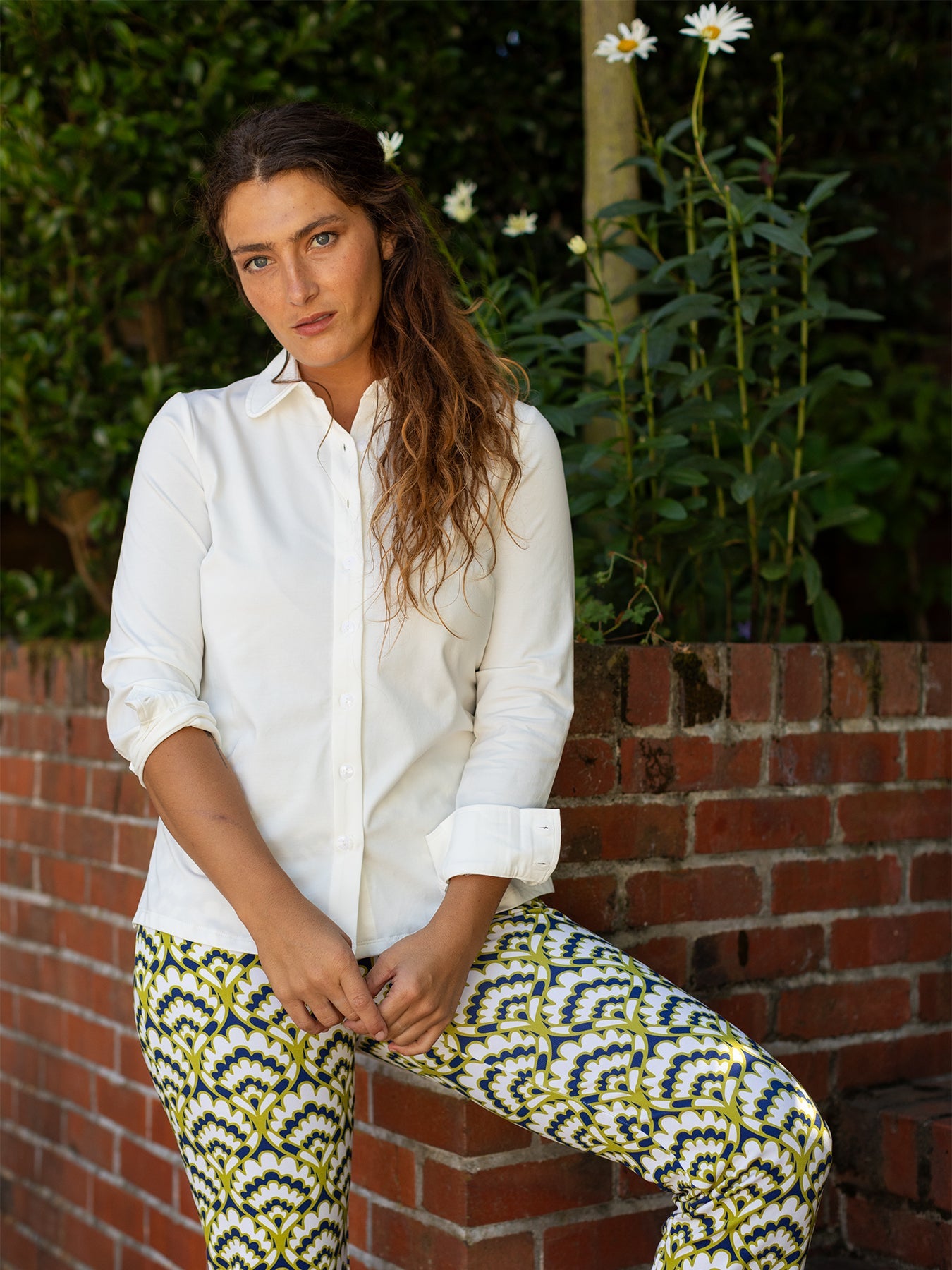 ALICE blouse White - Lesley Evers - alice - Button Top - clothing