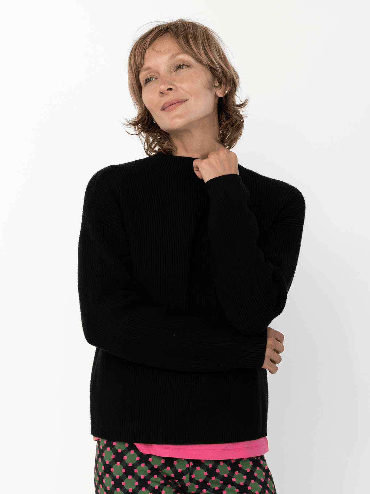ALYSSA sweater Black - Lesley Evers-new-Shop-Shop/All Products