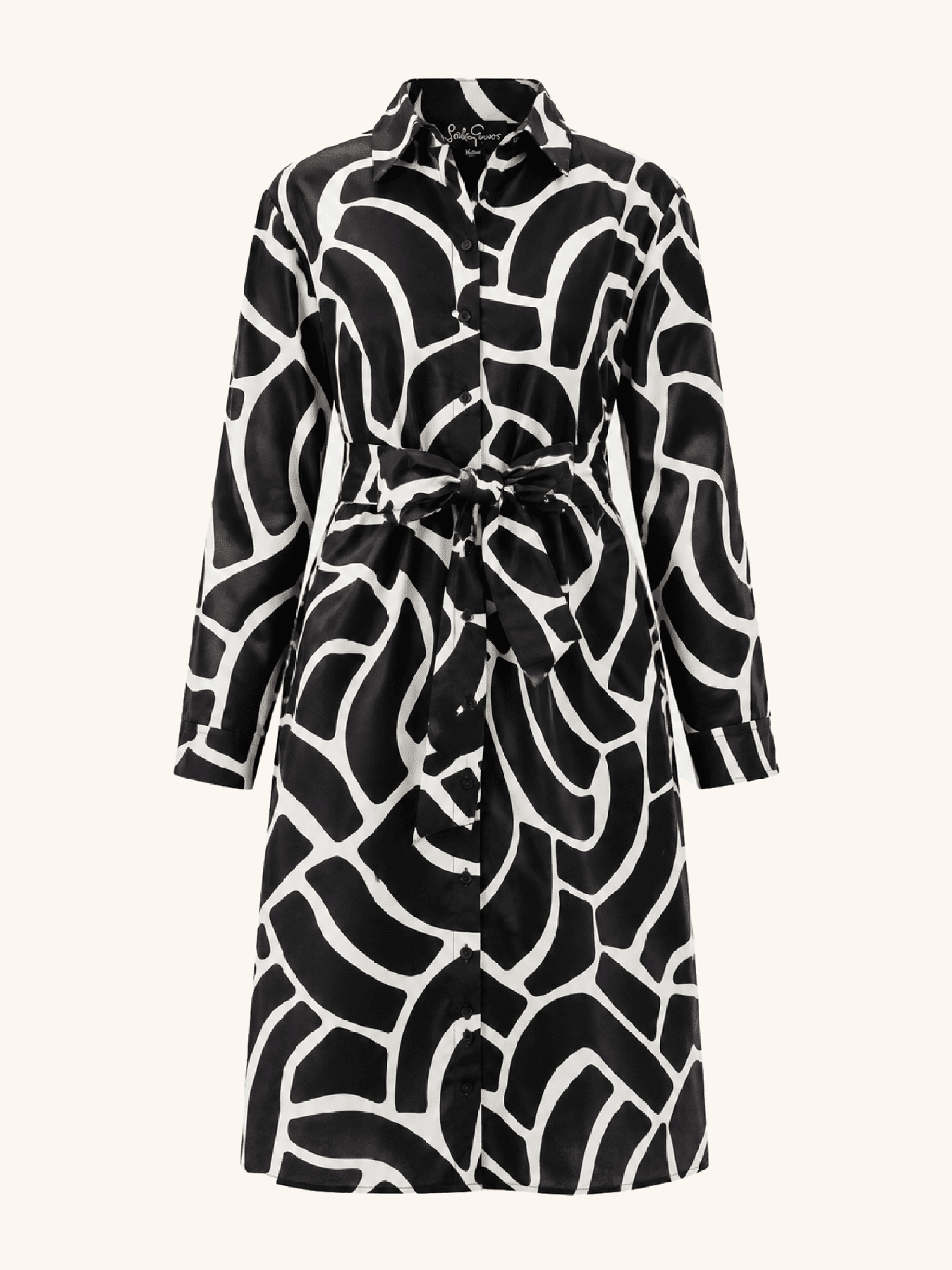 AMY dress Swoops Black - Lesley Evers-Shop-Shop/All Products-Shop/Dresses