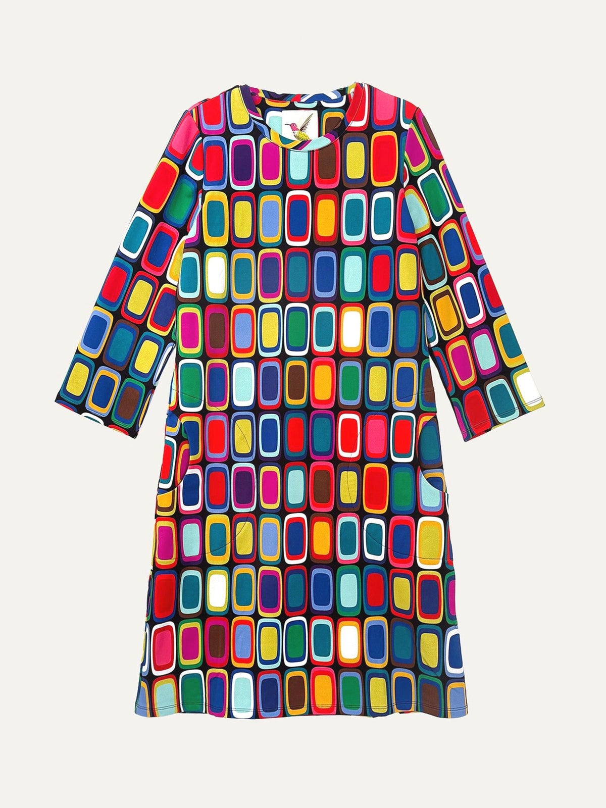 ARDEN dress Palette - Lesley Evers-ARDEN-Dress-Knee Length Dress