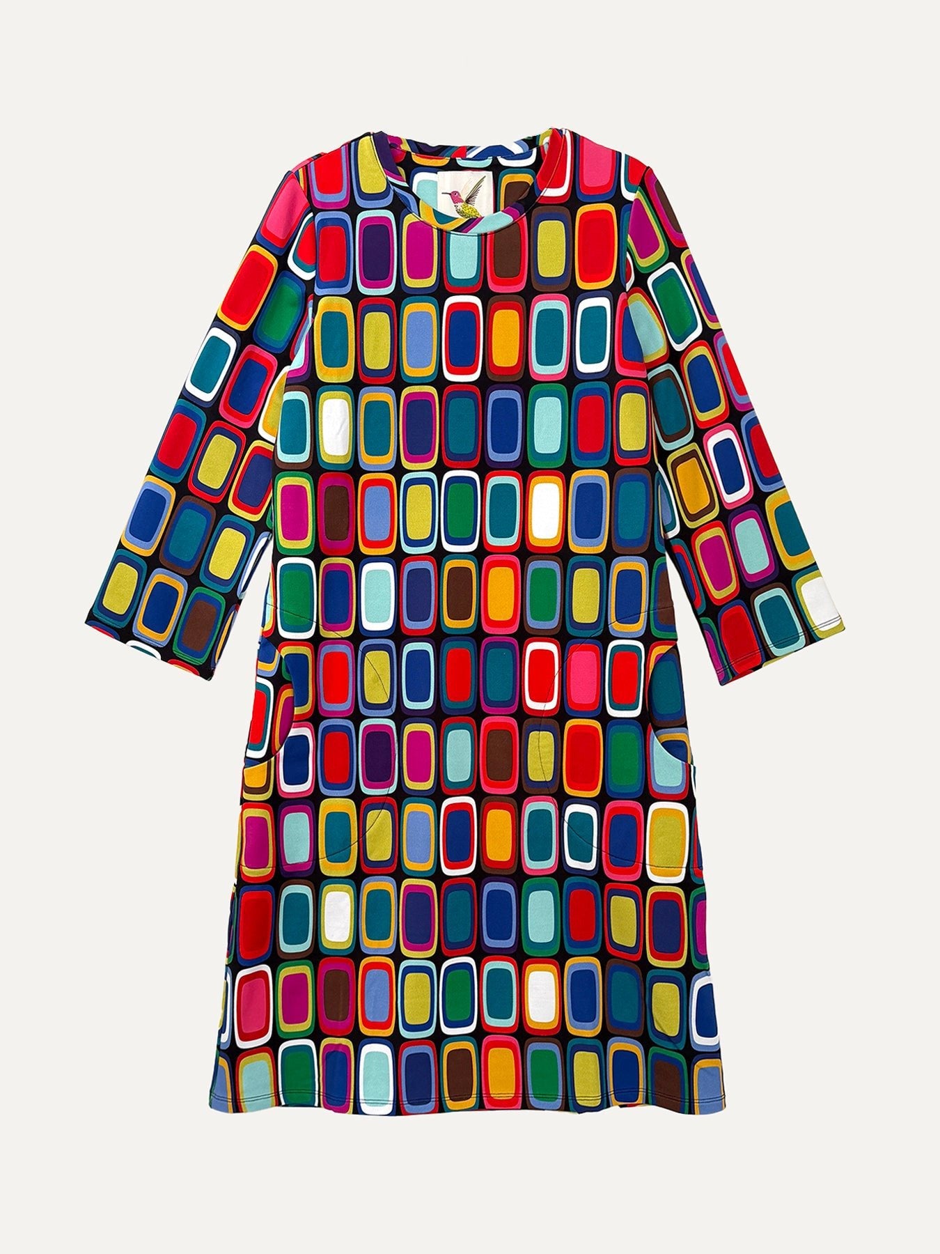 ARDEN dress Palette - Lesley Evers-ARDEN-Dress-Knee Length Dress
