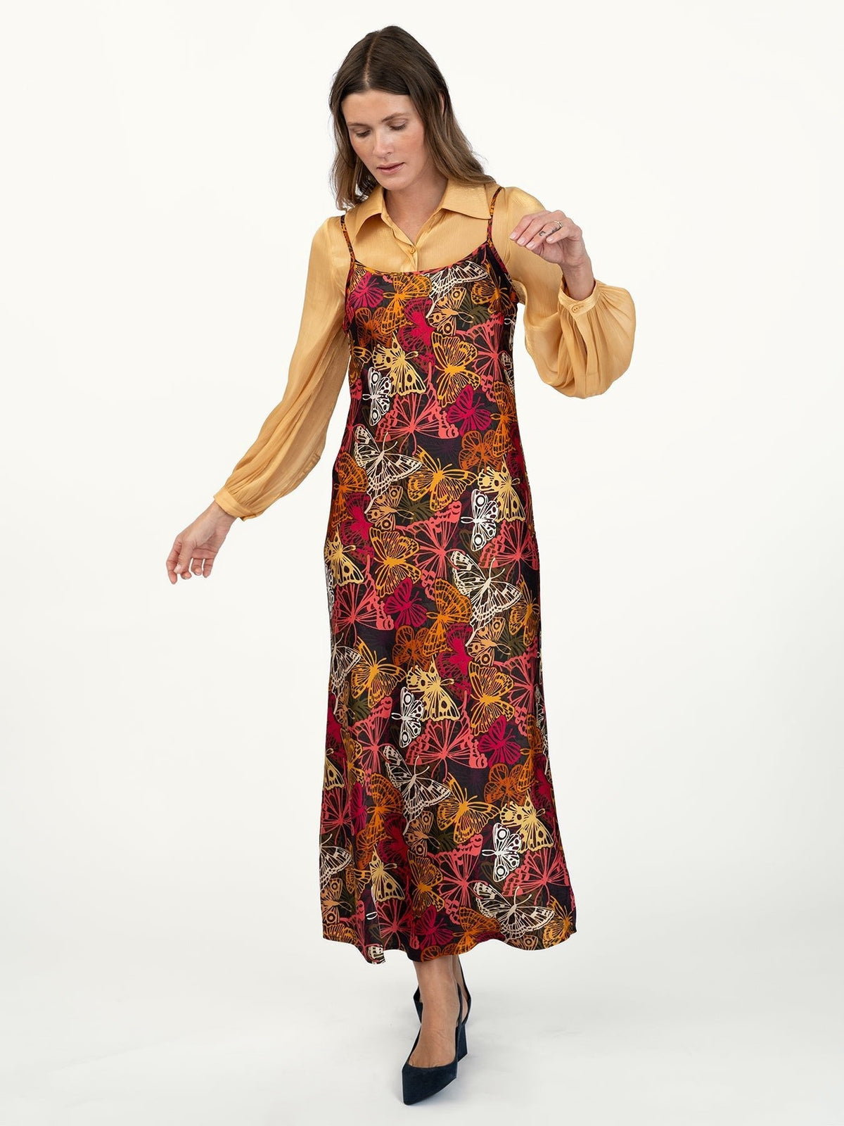 ARIANNA dress Flutter Pink - Lesley Evers-dress-new-