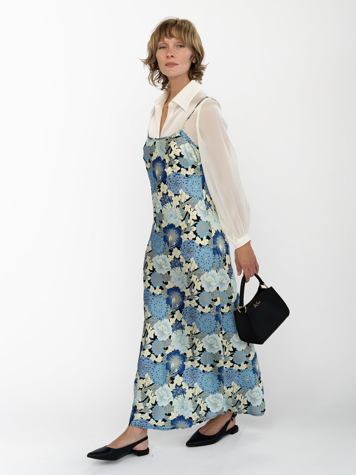 ARIANNA dress Poetry Blue - Lesley Evers-dress-new-