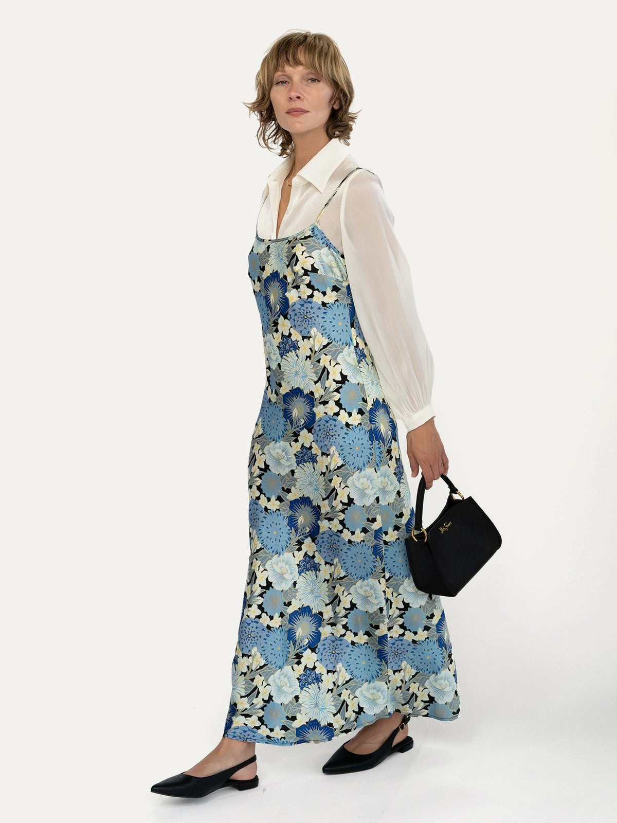 ARIANNA dress Poetry Blue - Lesley Evers-dress-new-