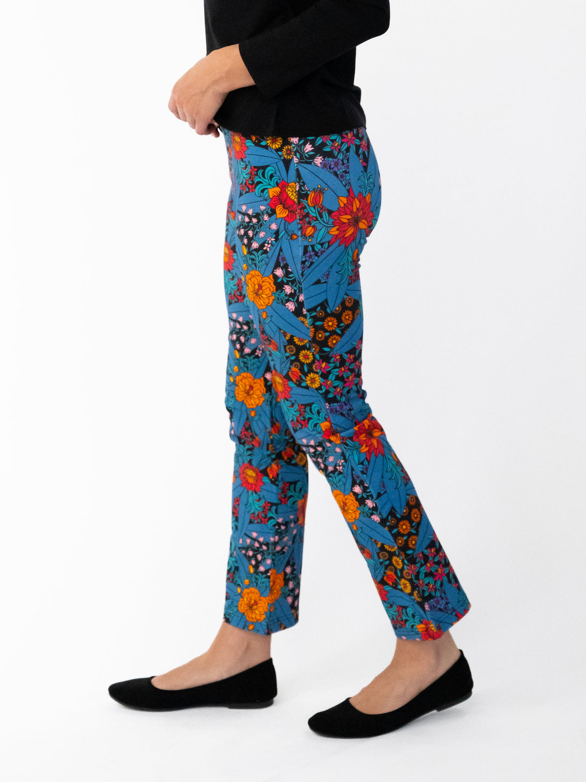 AUDREY pant Splendor Teal - Lesley Evers-audrey-audrey fall25-Bottoms