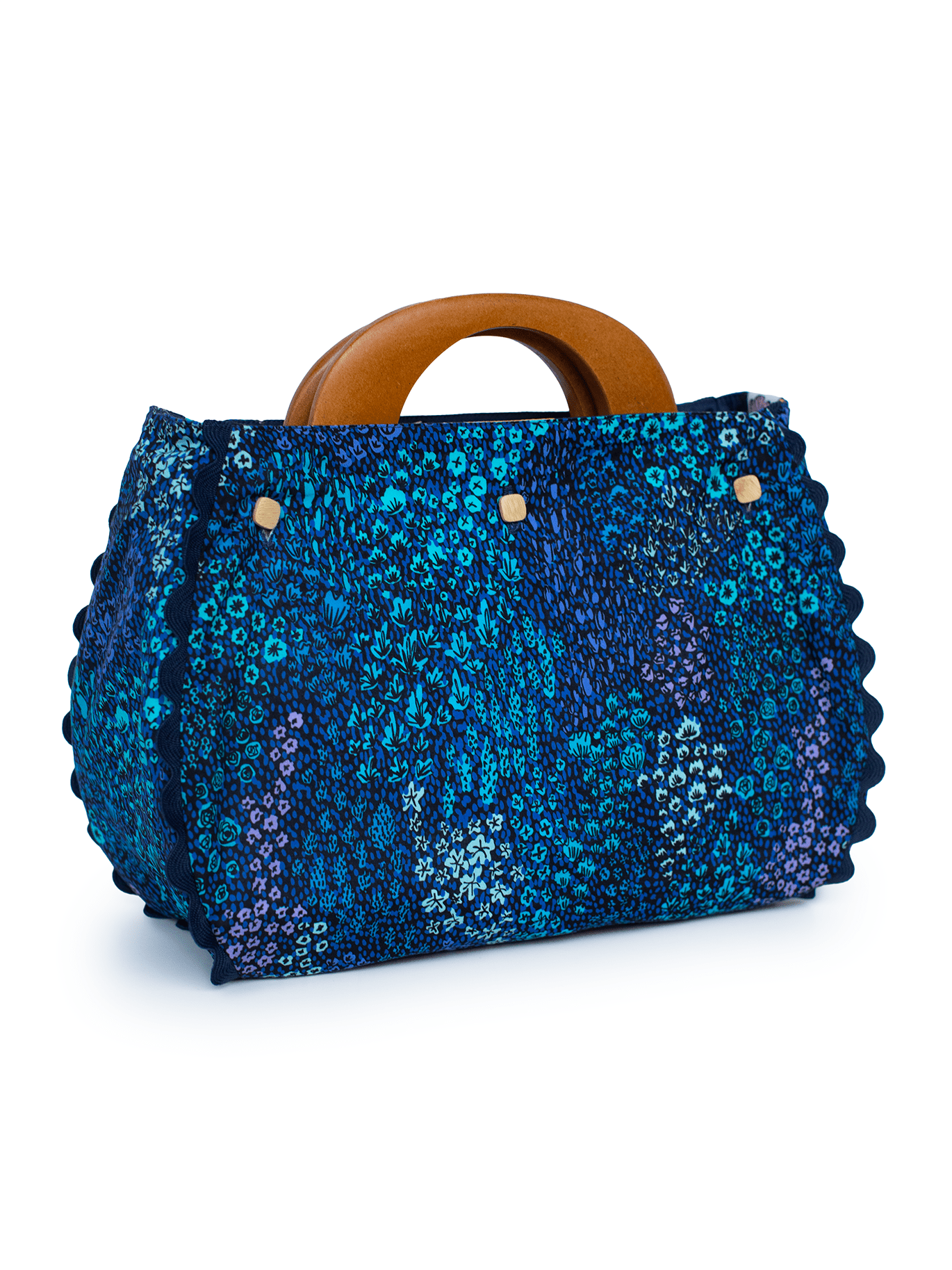 BAG COVER Birds Navy & May Flowers Navy - Lesley Evers - Accessories - birds - Bonnie cover