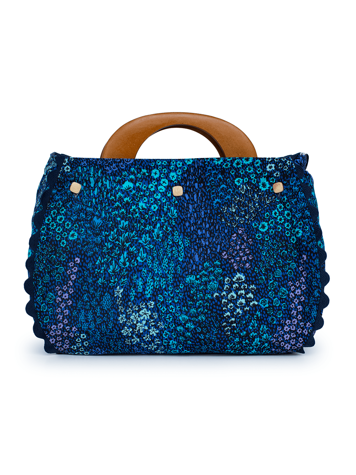 BAG COVER Birds Navy & May Flowers Navy - Lesley Evers - Accessories - birds - Bonnie cover