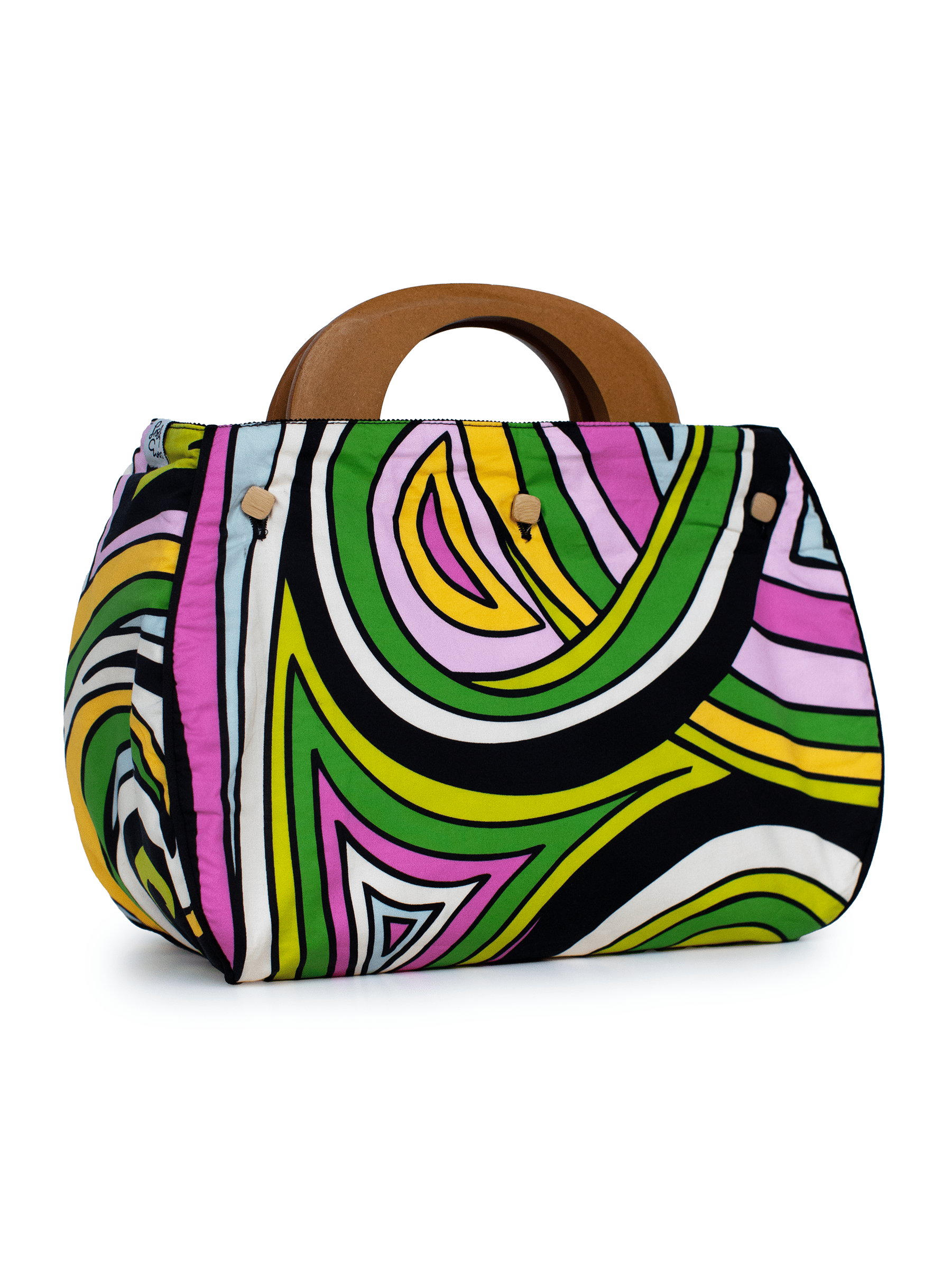 BAG COVER Black Corduroy & Swirl Multi Light - Lesley Evers - Accessories - birds - Bonnie cover