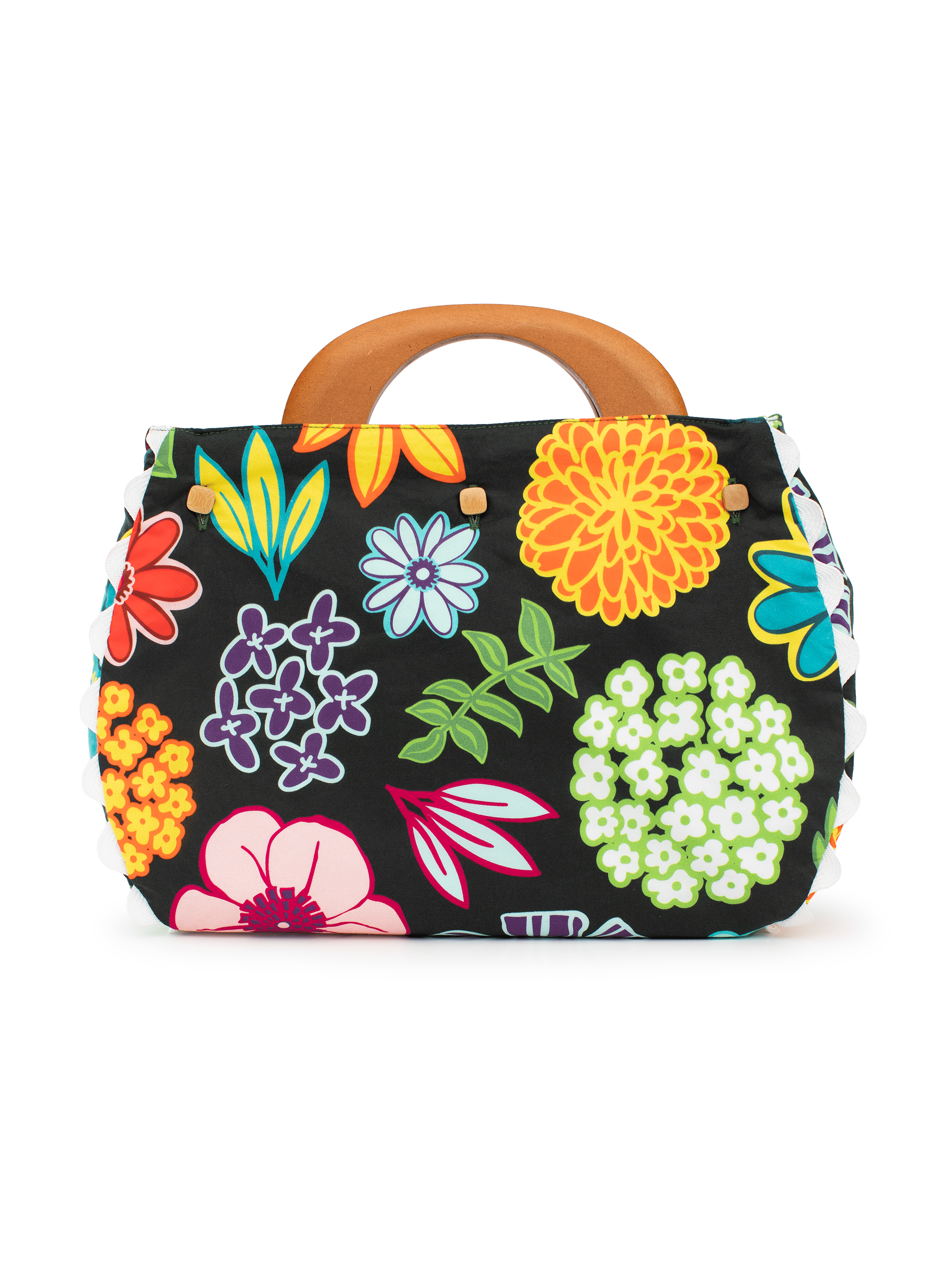 BAG COVER Dazzle Flower & Solid Green - Lesley Evers - Accessories - birds - Bonnie cover