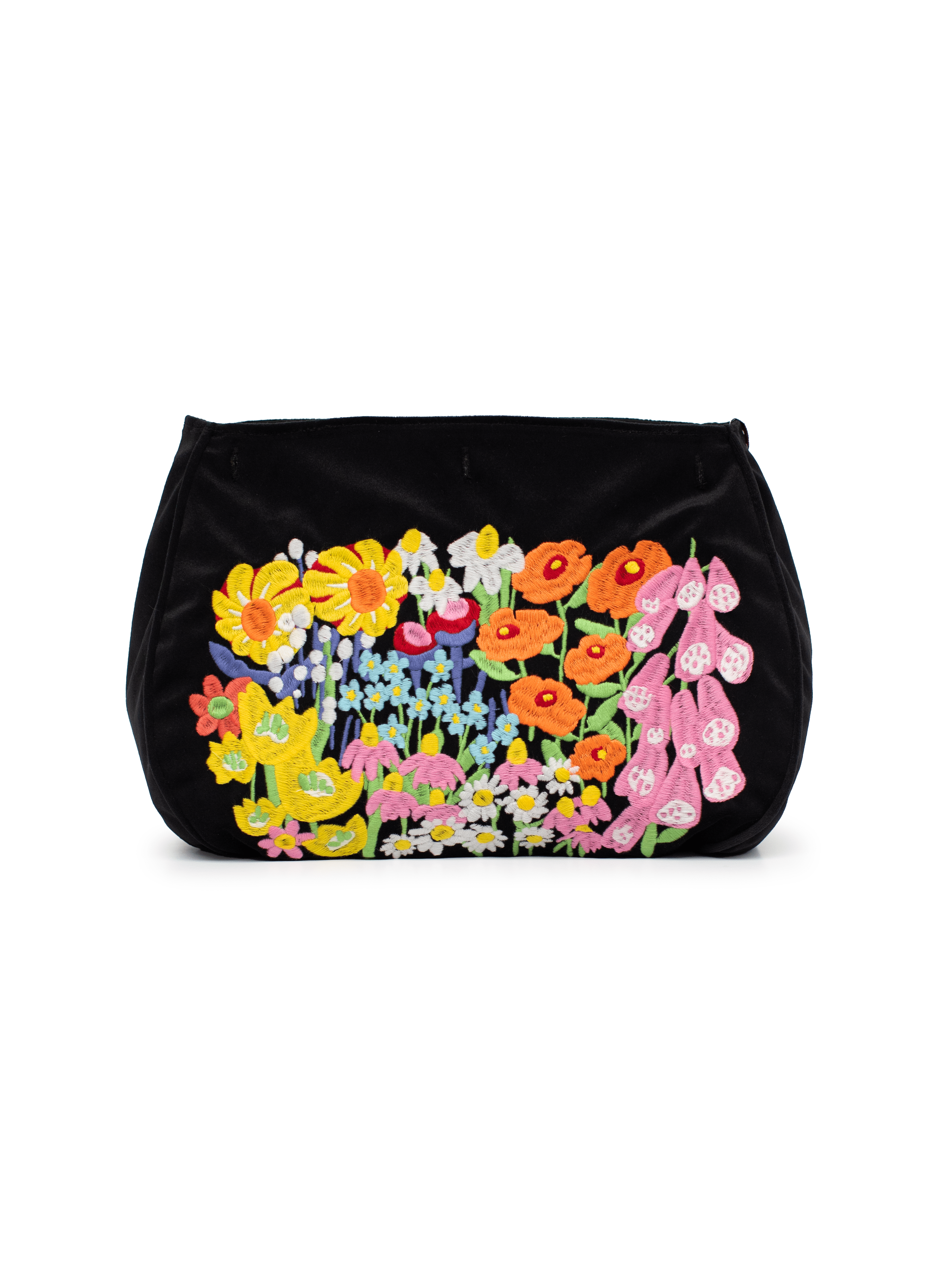 BAG COVER embroidered velvet Garden Party - Lesley Evers - Accessories - birds - Bonnie cover