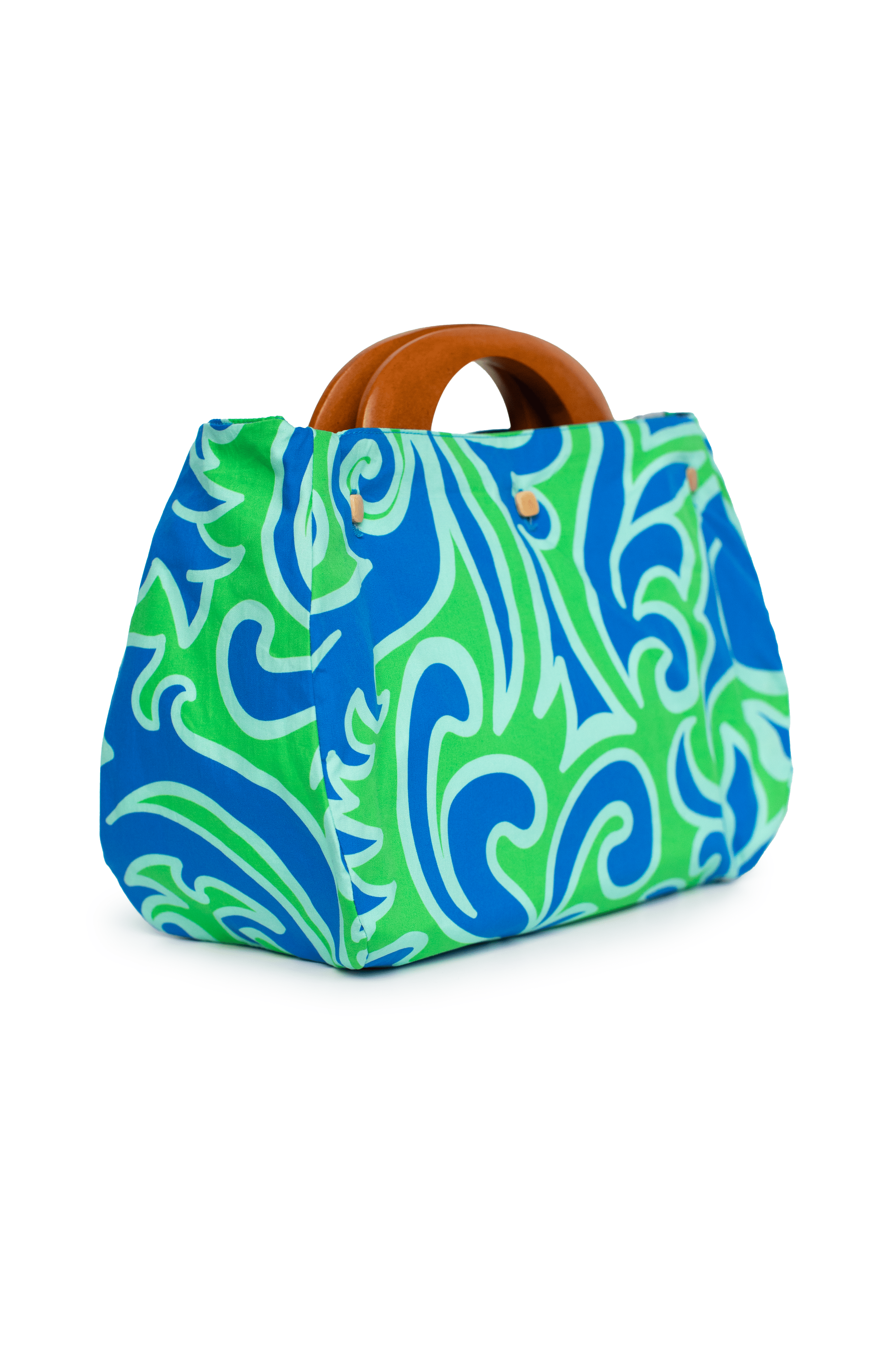 BAG COVER Filigree Blue and Green & Hollyhock Blue - Lesley Evers - Accessories - birds - Bonnie cover