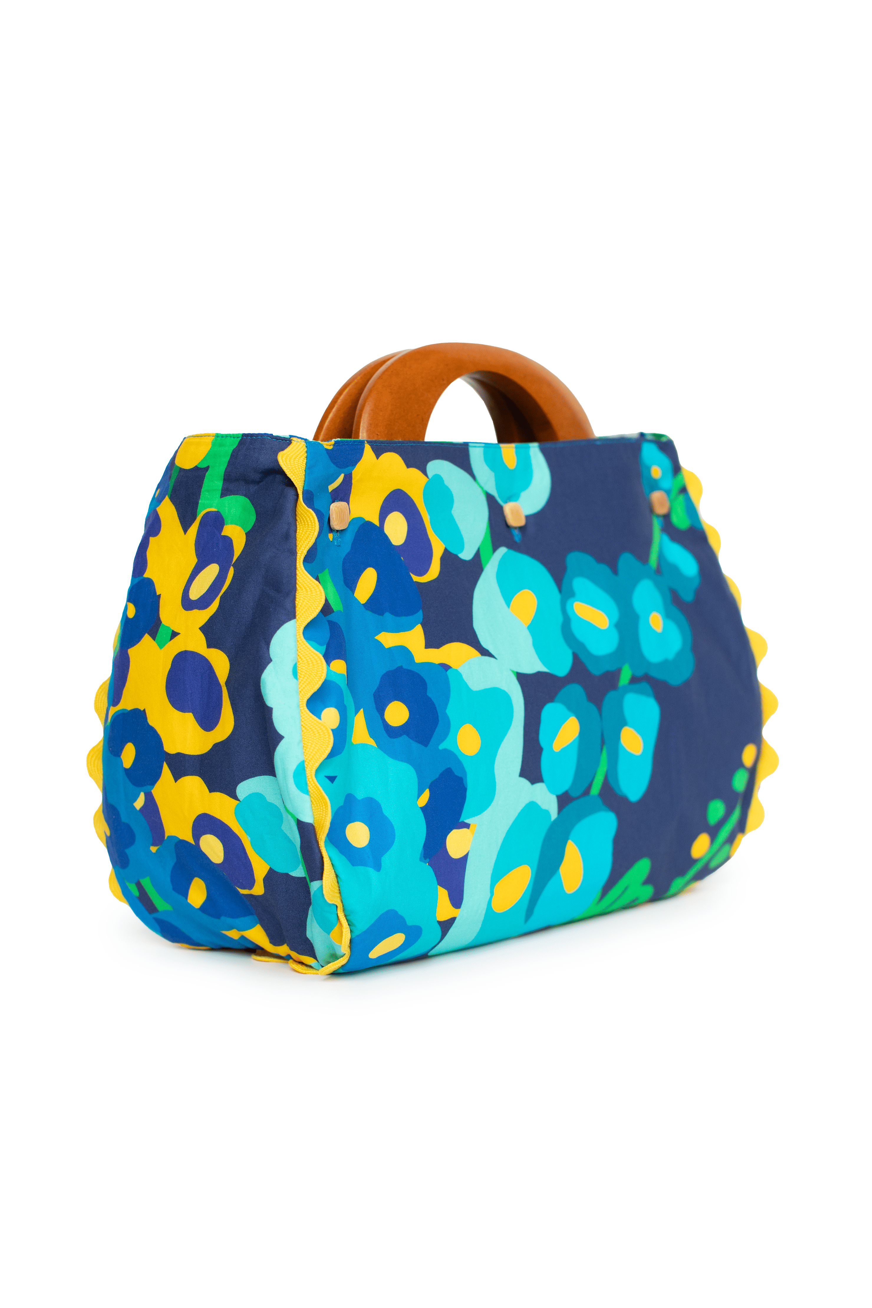 BAG COVER Filigree Blue and Green & Hollyhock Blue - Lesley Evers - Accessories - birds - Bonnie cover