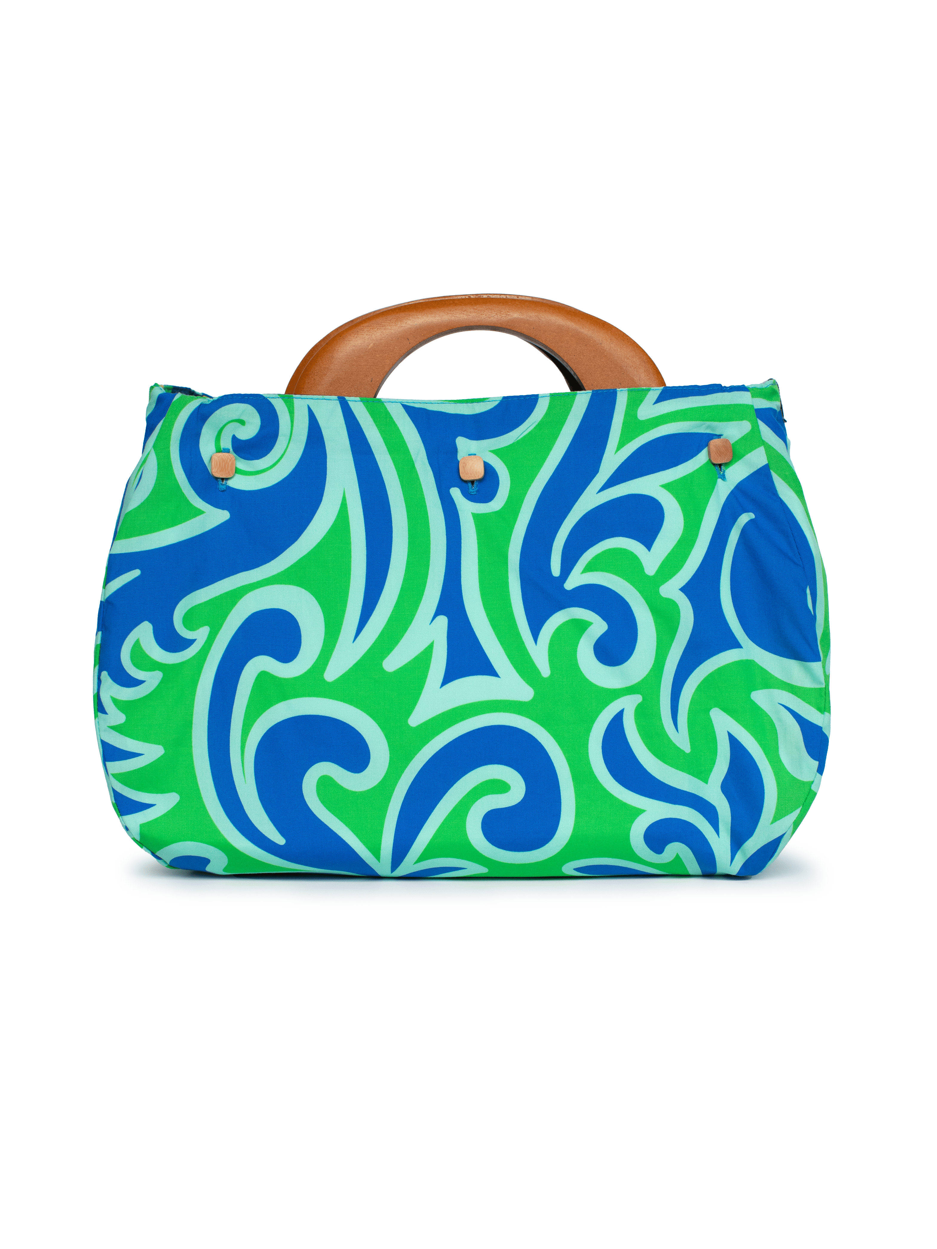 BAG COVER Filigree Blue and Green & Hollyhock Blue - Lesley Evers - Accessories - birds - Bonnie cover