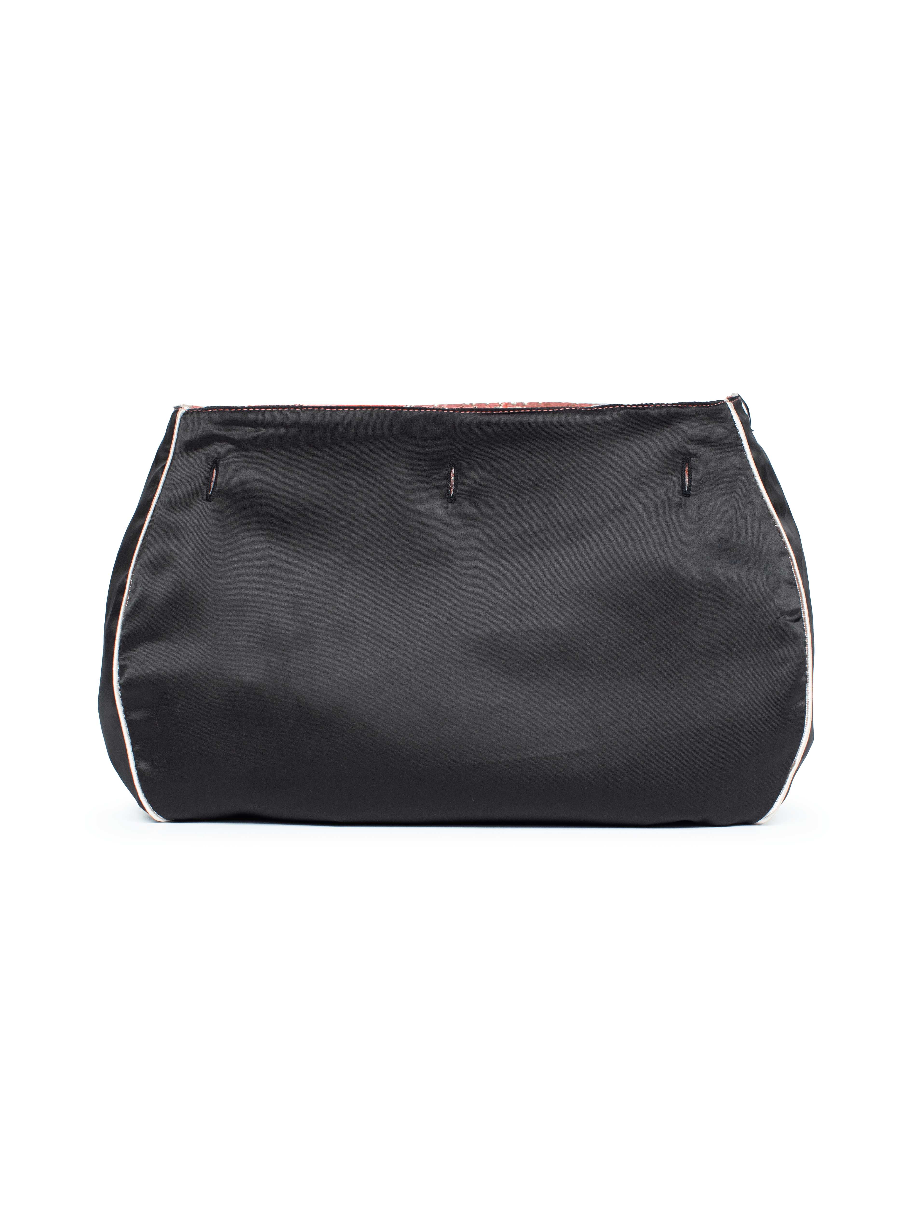 BAG COVER Flower Charm Red & Black Satin - Lesley Evers - Accessories - birds - Bonnie cover