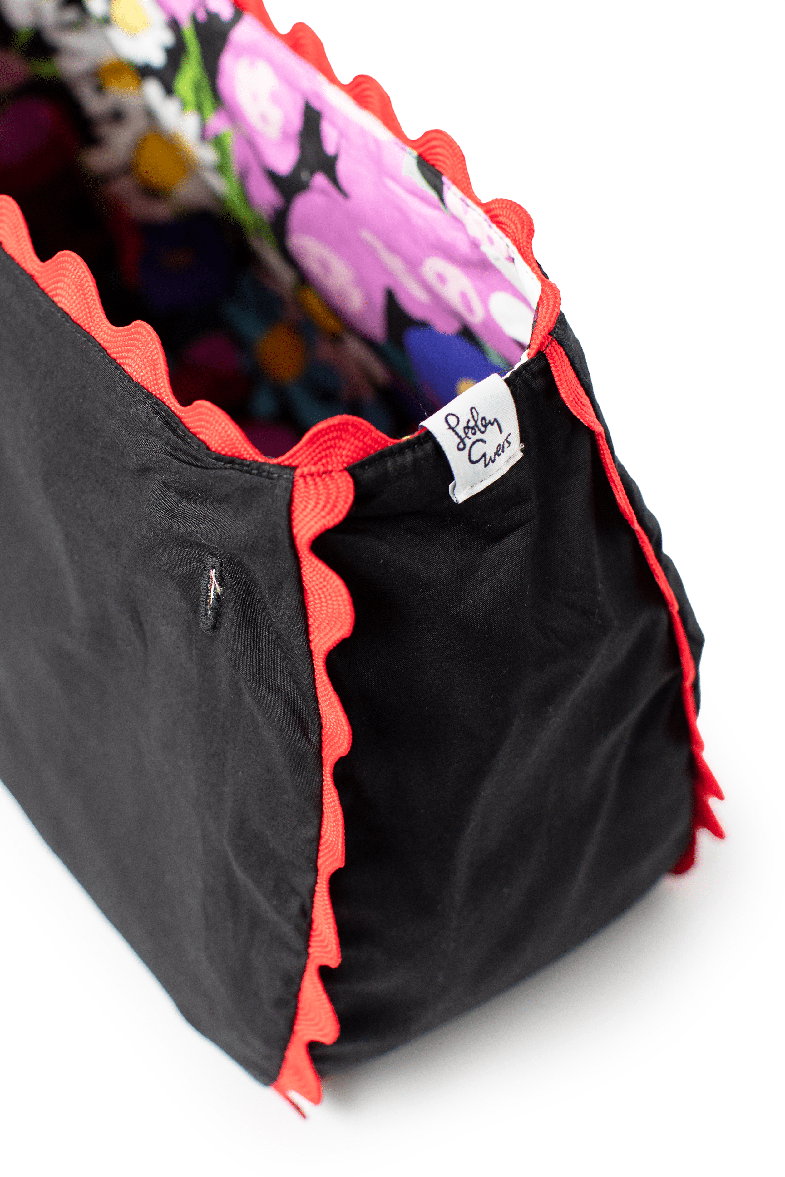 BAG COVER Garden Party & Black Linen - Lesley Evers - Accessories - birds - Bonnie cover