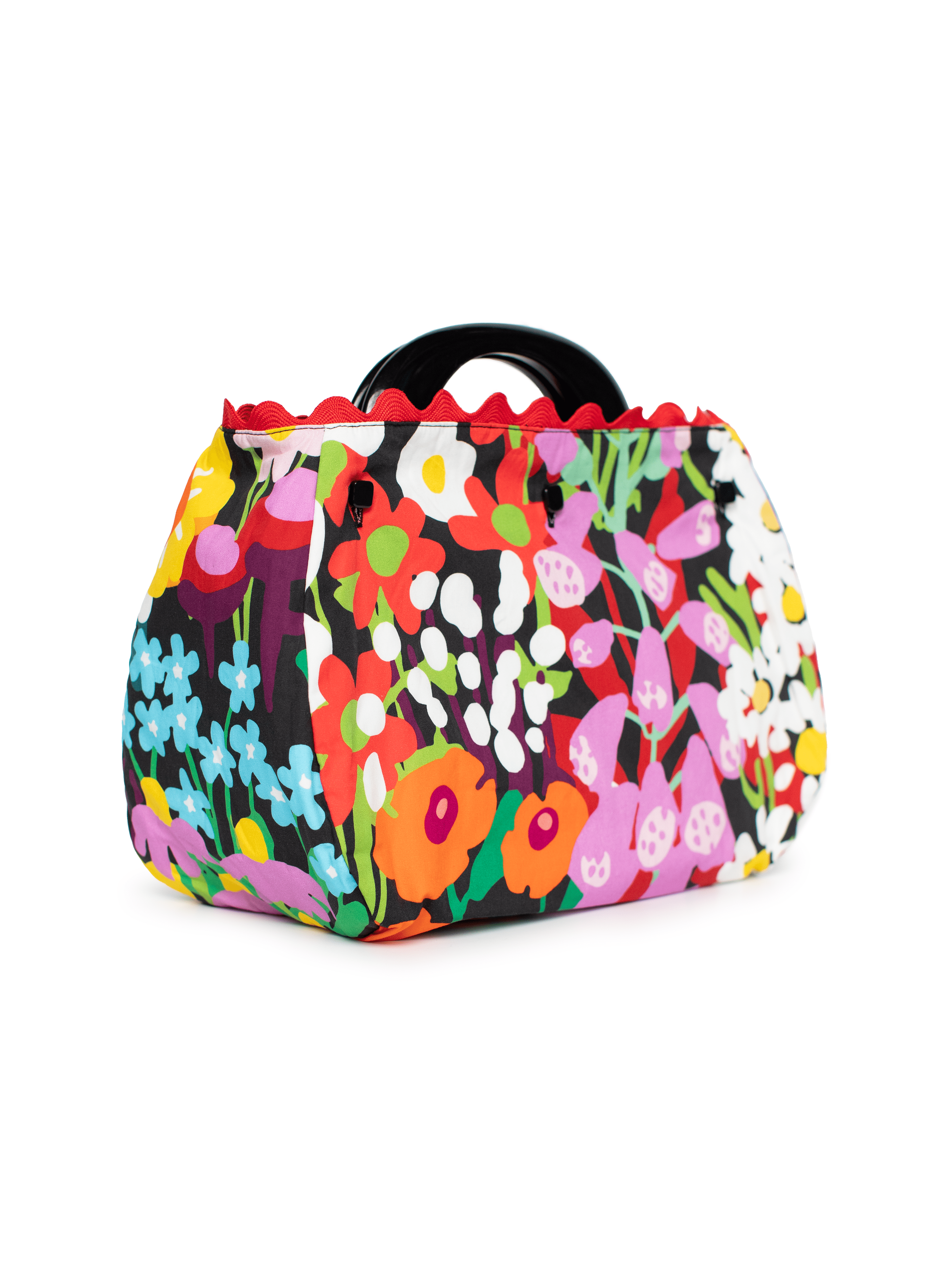 BAG COVER Garden Party & Black Linen - Lesley Evers - Accessories - birds - Bonnie cover