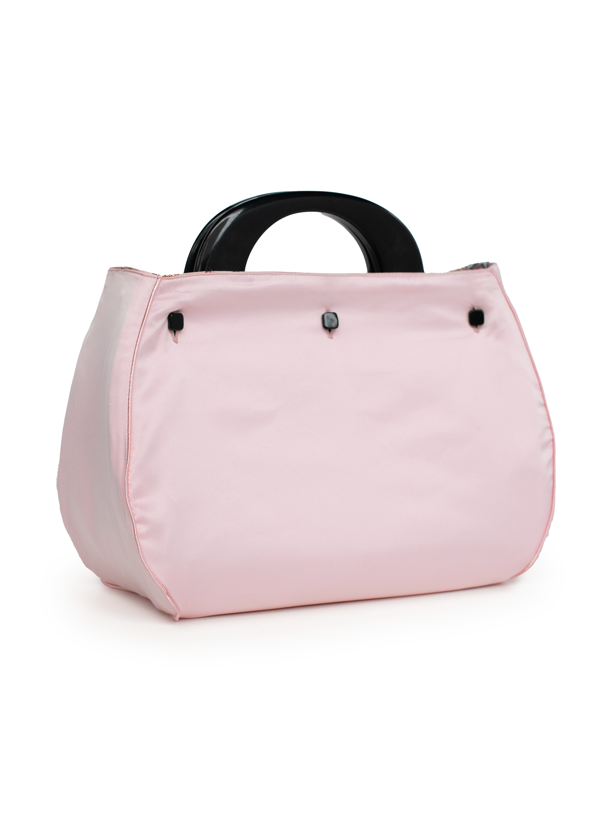 BAG COVER Garden Wall Pink & Pink Satin - Lesley Evers - Accessories - birds - Bonnie cover