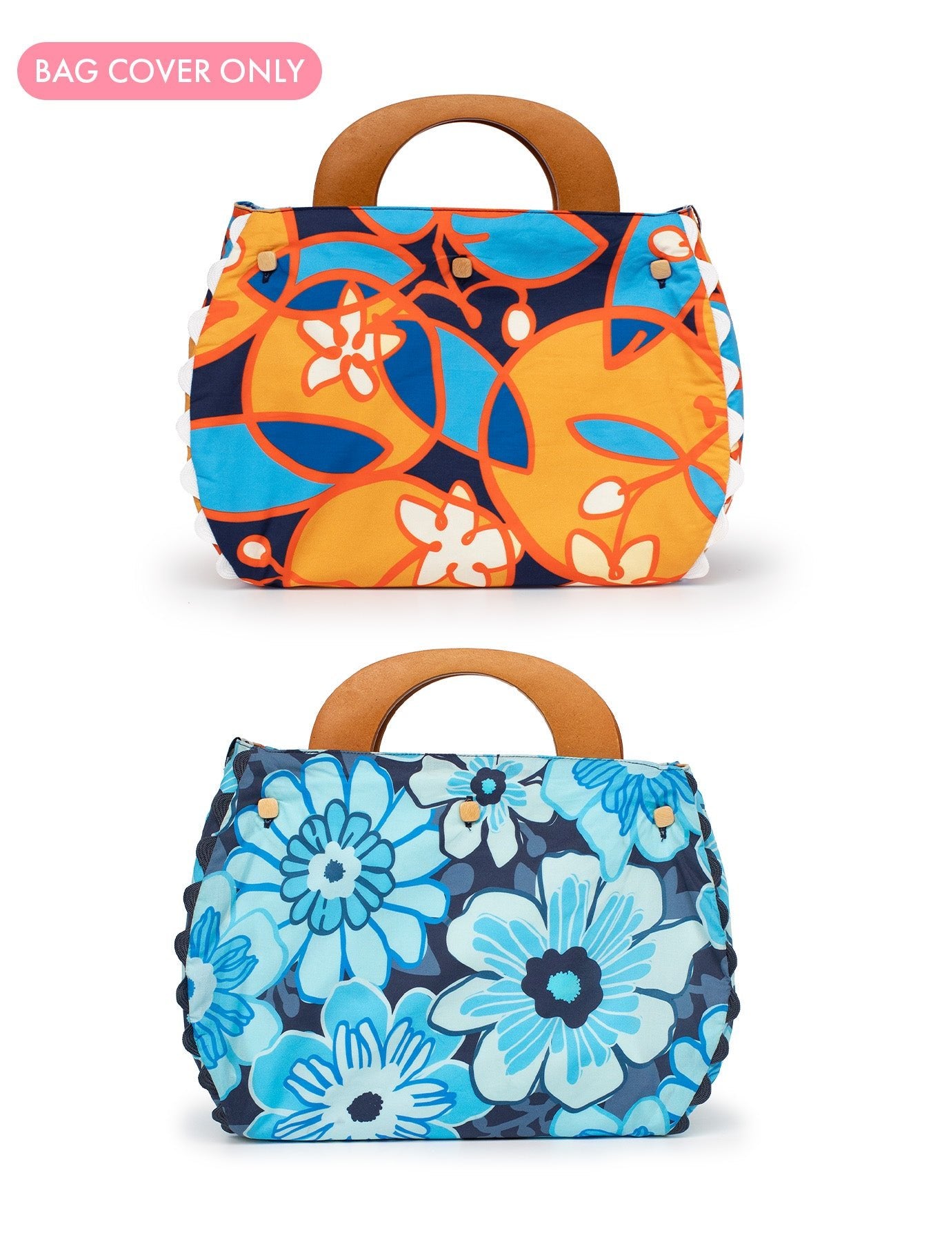 BAG COVER Orange Blossom & Camellia - Lesley Evers - Accessories - birds - Bonnie cover