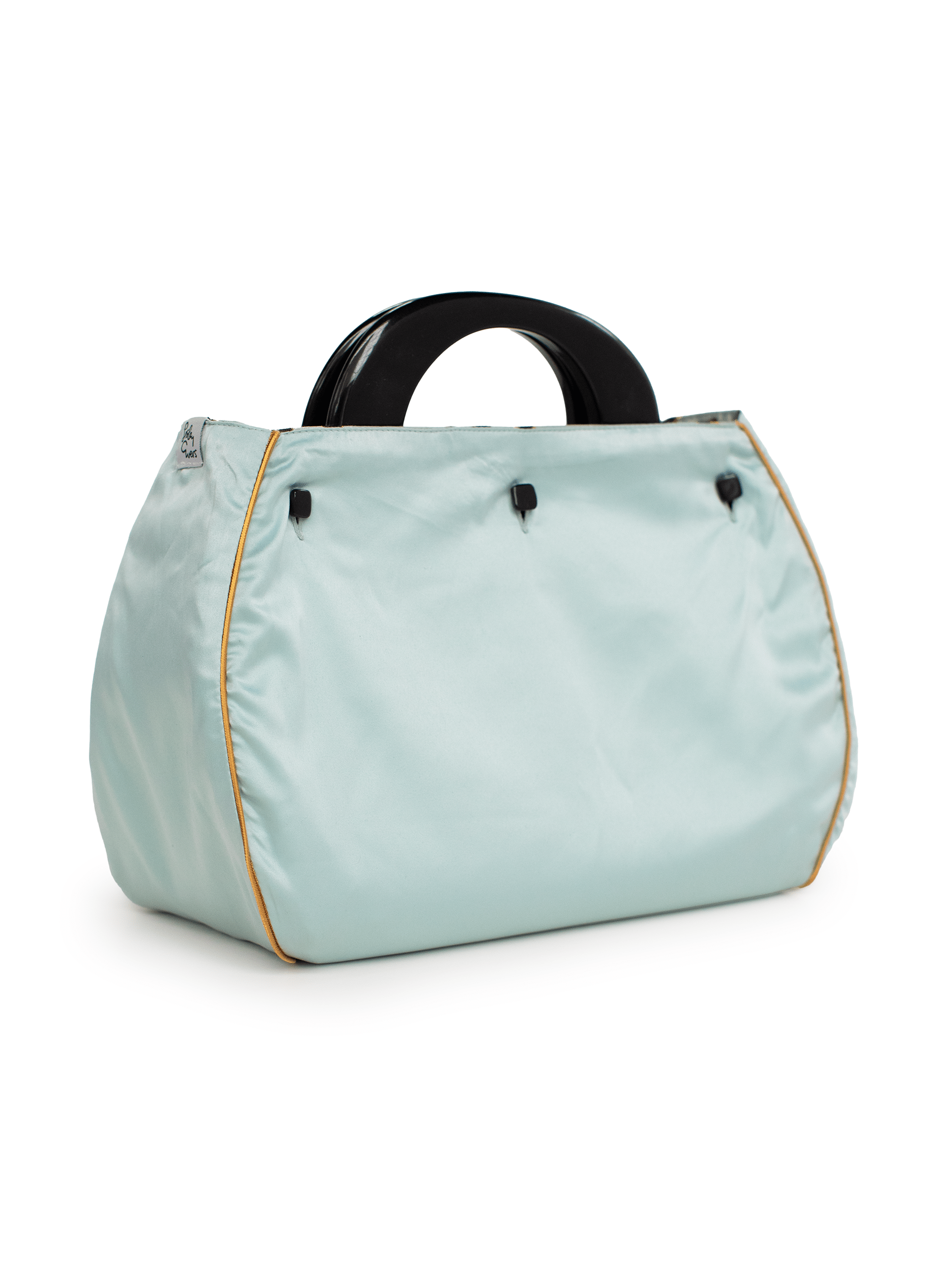 BAG COVER Pavilion Mint & Mint Satin - Lesley Evers - Accessories - birds - Bonnie cover