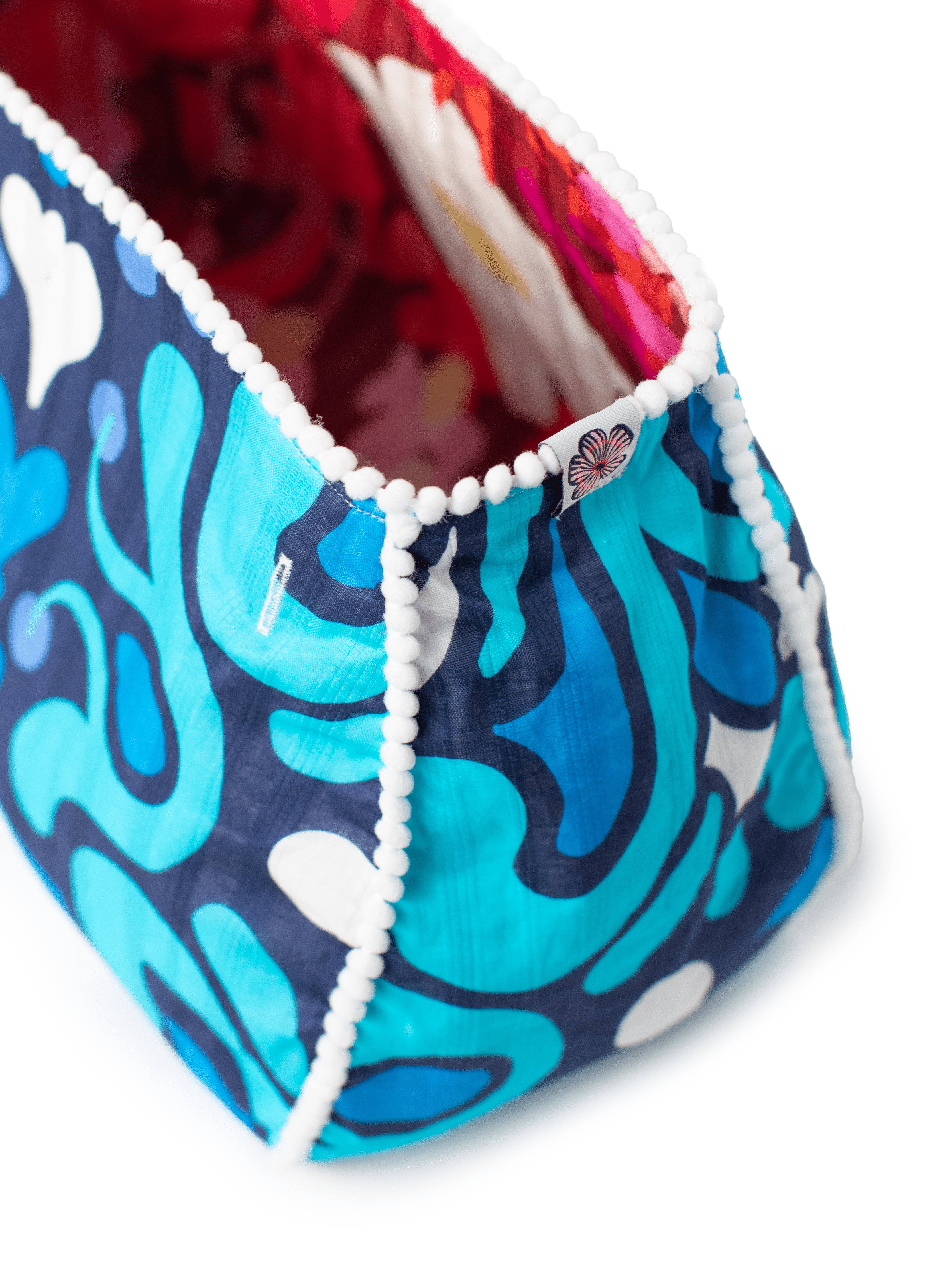 BAG COVER Perched & Garden Party Pink - Lesley Evers - Accessories - birds - Bonnie cover