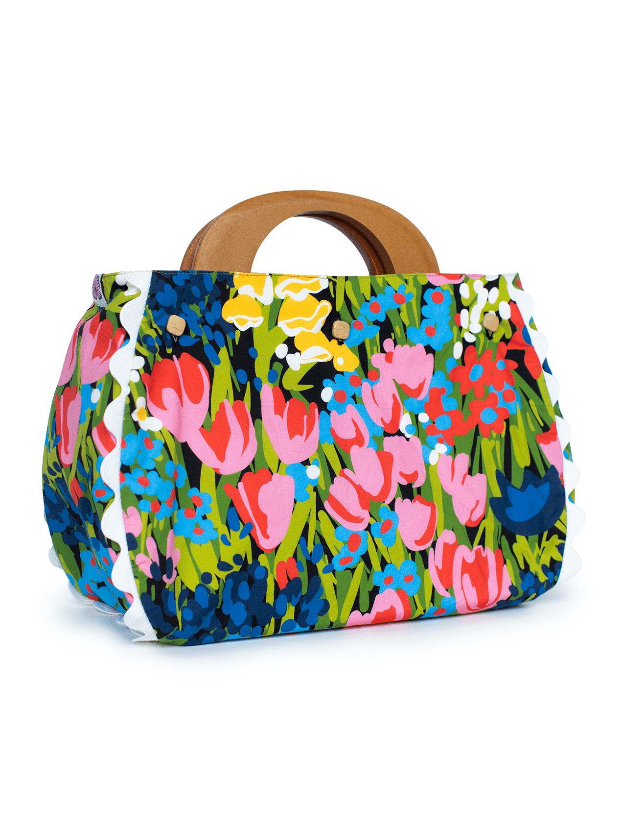 BAG COVER Queen's Garden Multi & Stripe - Lesley Evers - Accessories - birds - Bonnie cover