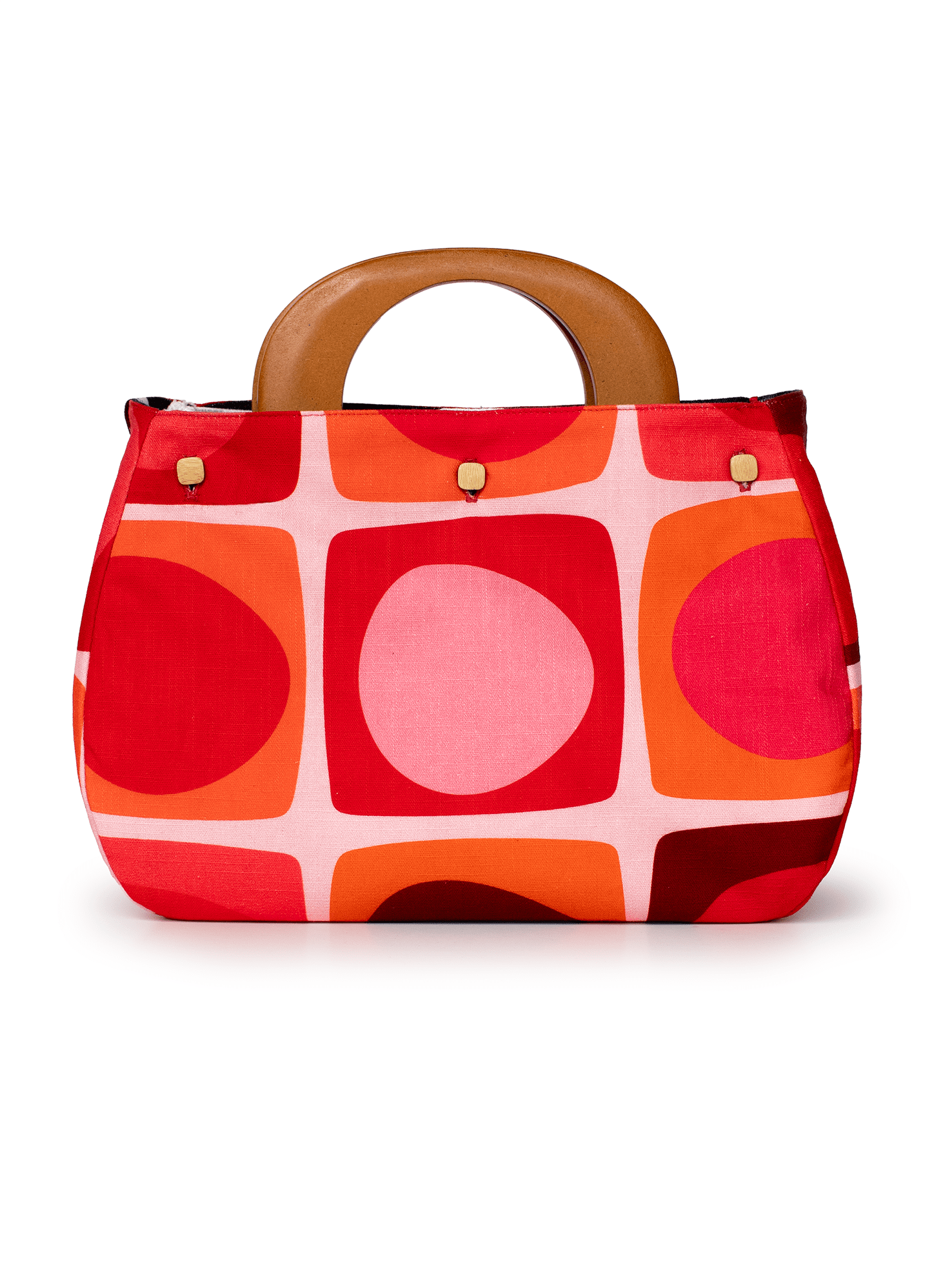 BAG COVER Sea Glass Red & Denim - Lesley Evers - Accessories - Bonnie cover - Giftable