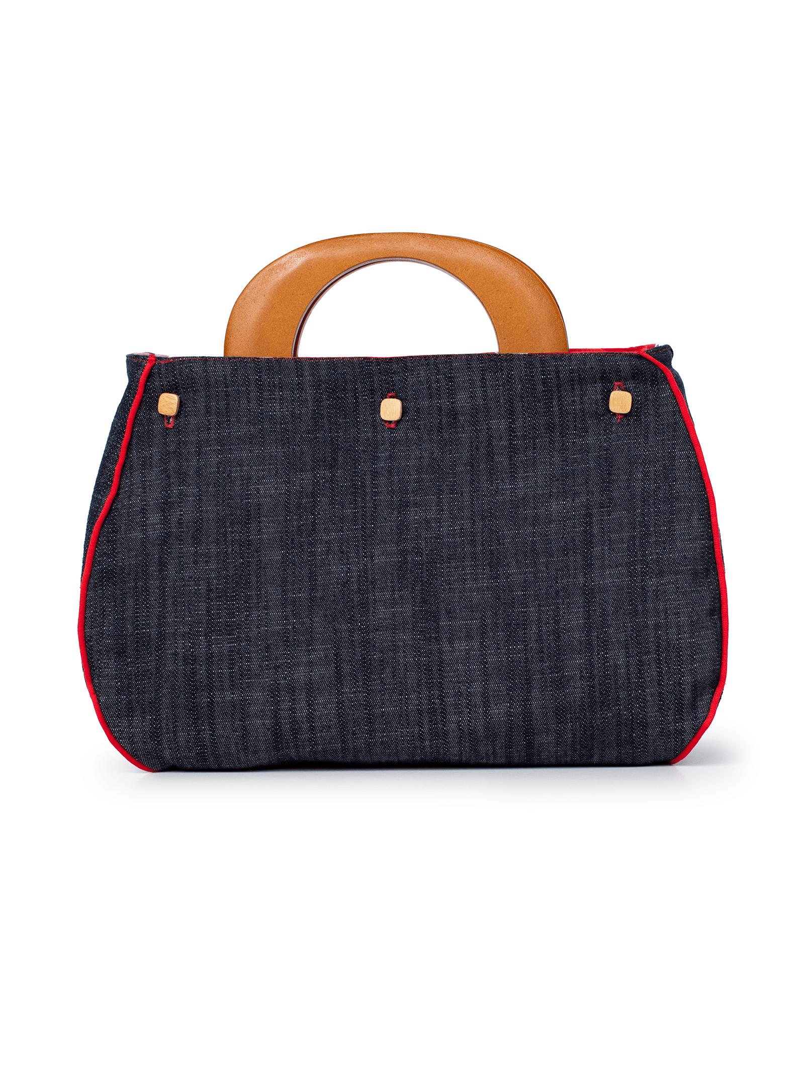 BAG COVER Sea Glass Red & Denim - Lesley Evers - Accessories - Bonnie cover - Giftable