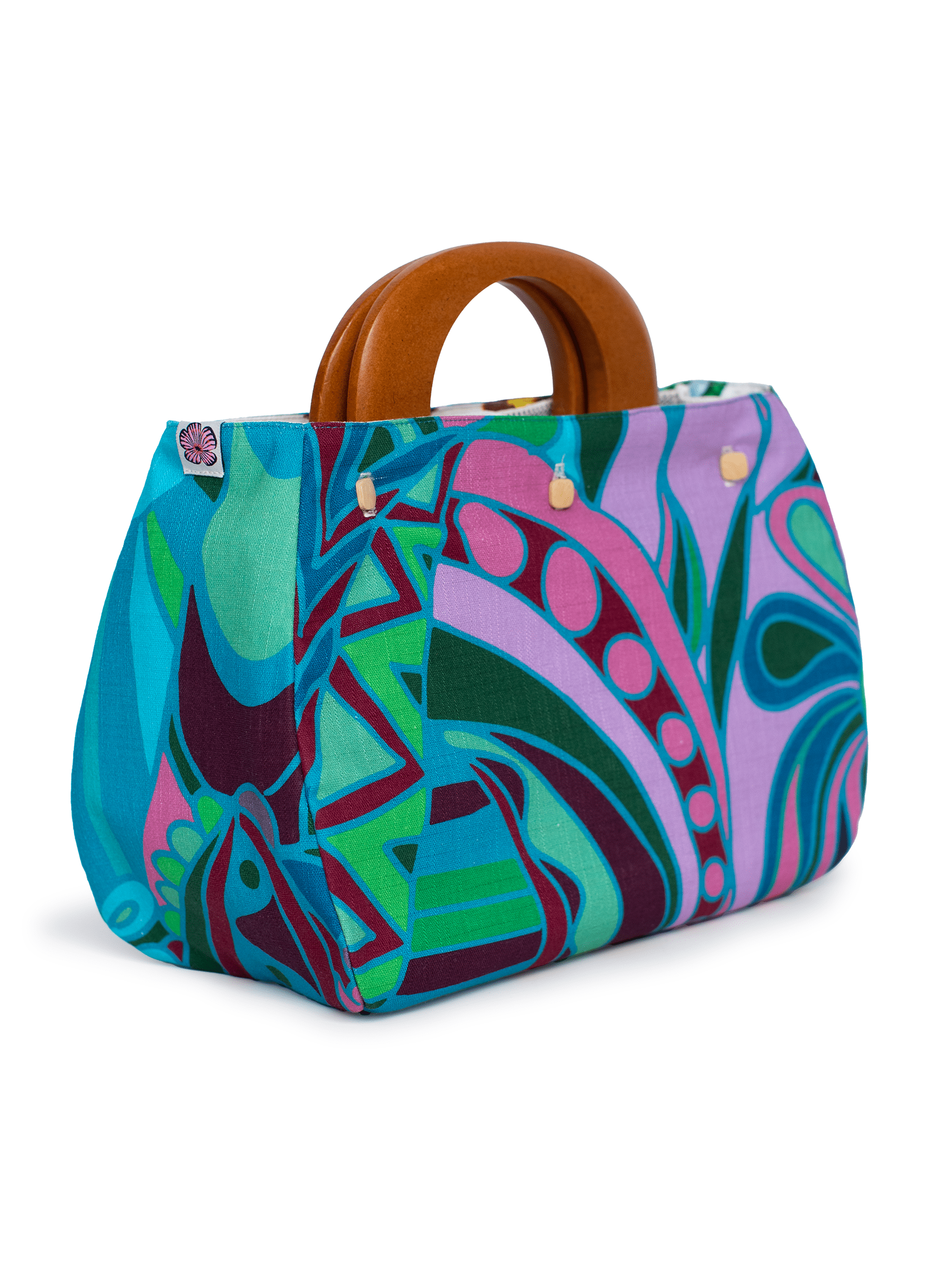 BAG COVER Shakalaka Green and Blue & Butterflies and Moths - Lesley Evers - Accessories - Bonnie cover - Giftable