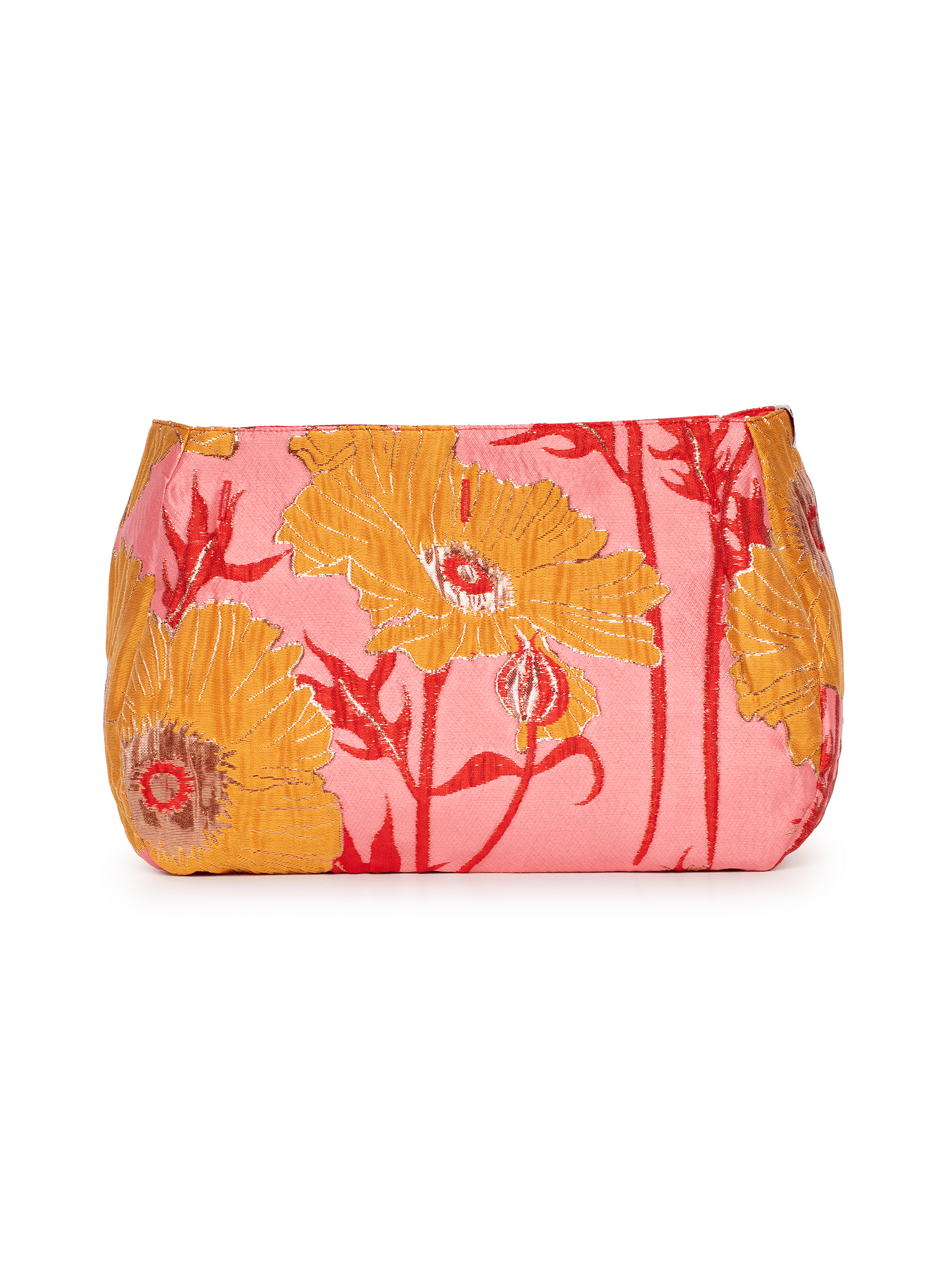 BAG COVER Tree Poppies Pink & Red Satin - Lesley Evers - Accessories - birds - Bonnie cover