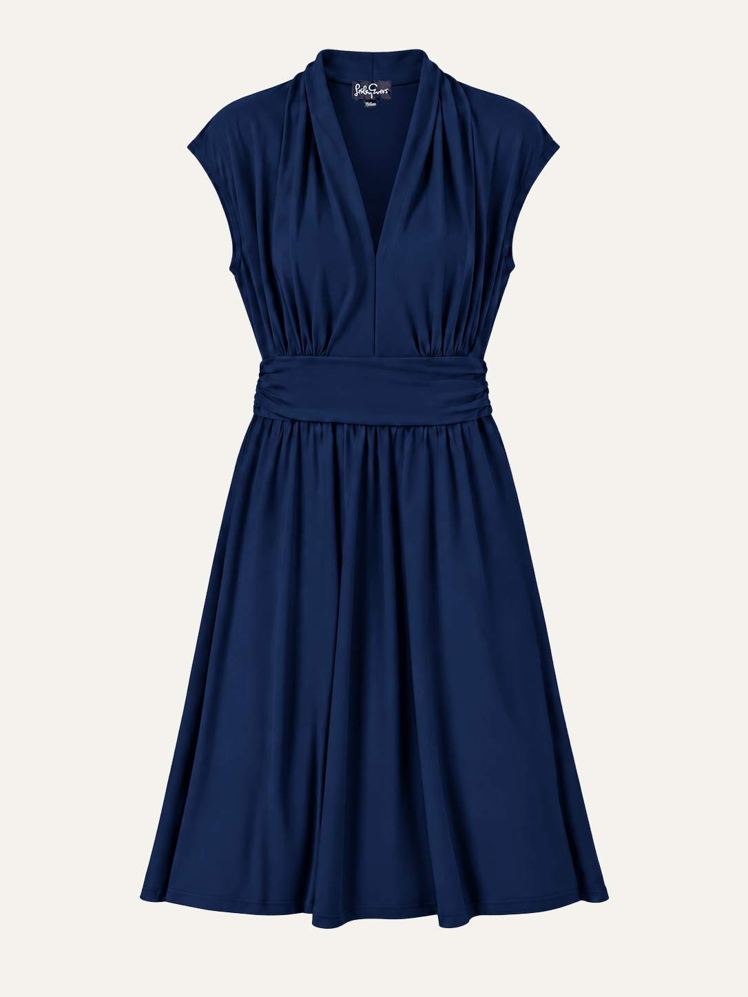 BETSY dress Navy - Lesley Evers-Best Seller-betsy-Dress