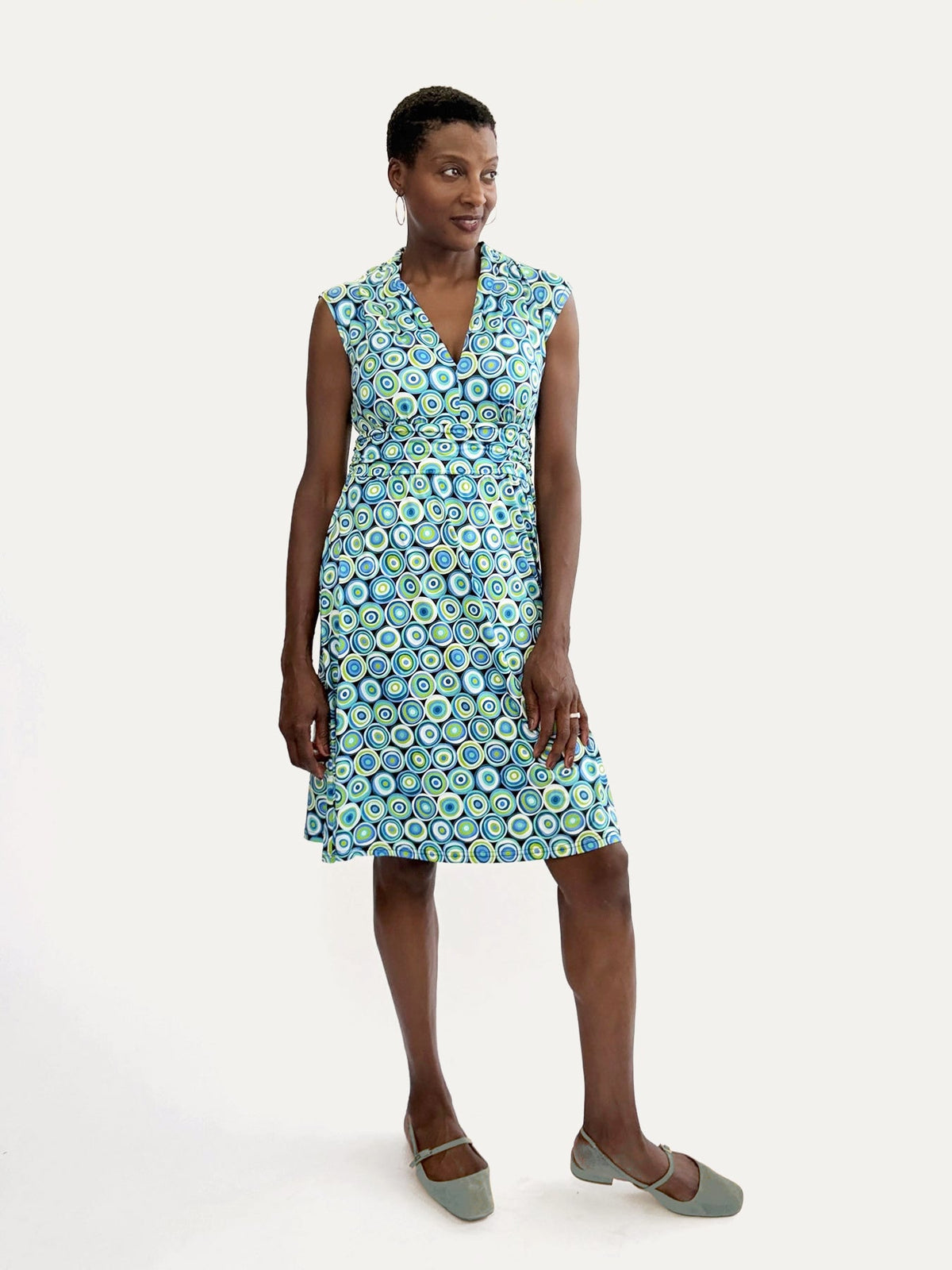 BETSY dress Pismo Blue - Lesley Evers-Best Seller-betsy-Dress