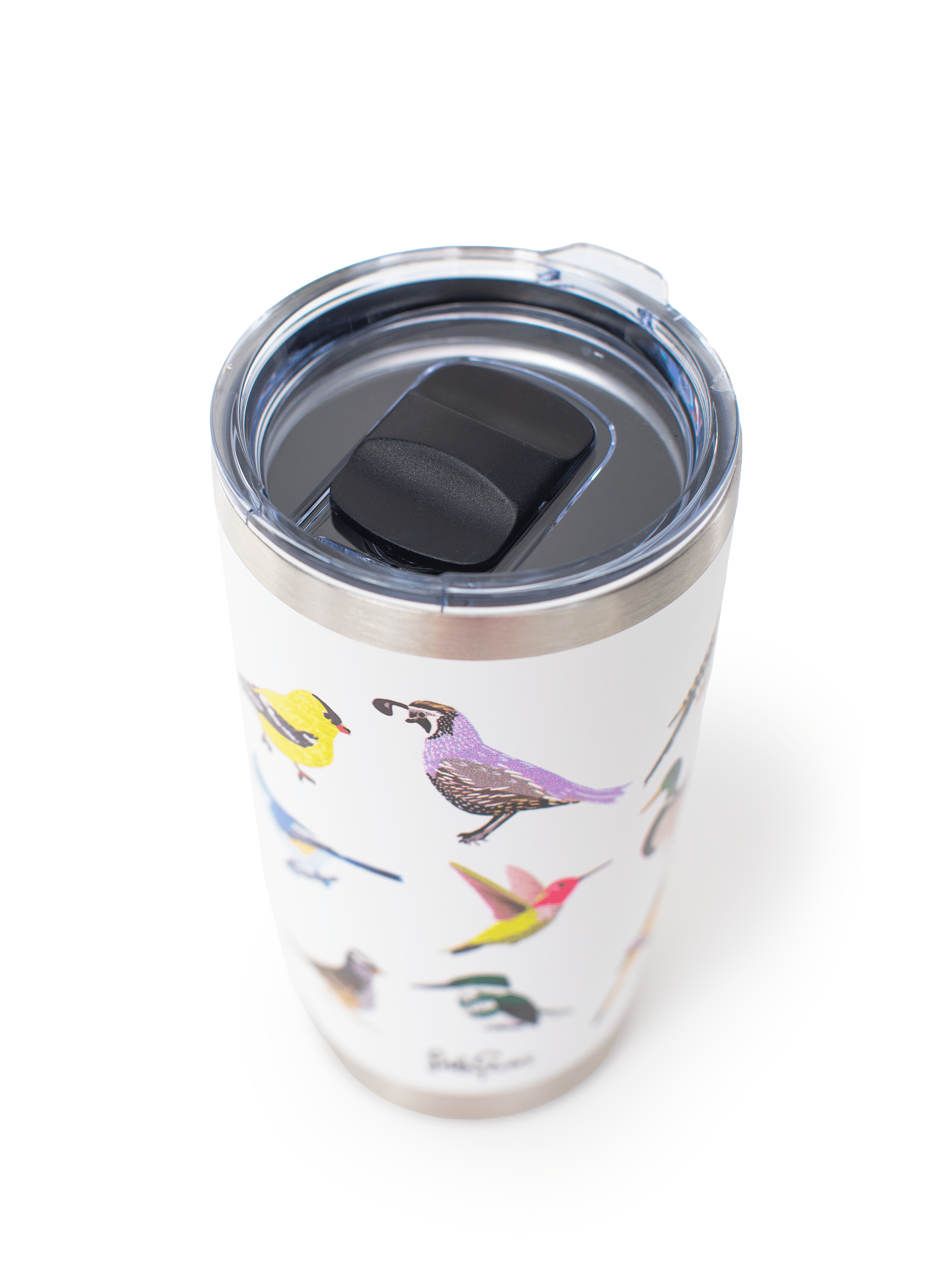 Birds 20oz travel tumbler - Lesley Evers - 23pinkrobeset - bird - Bird Collection