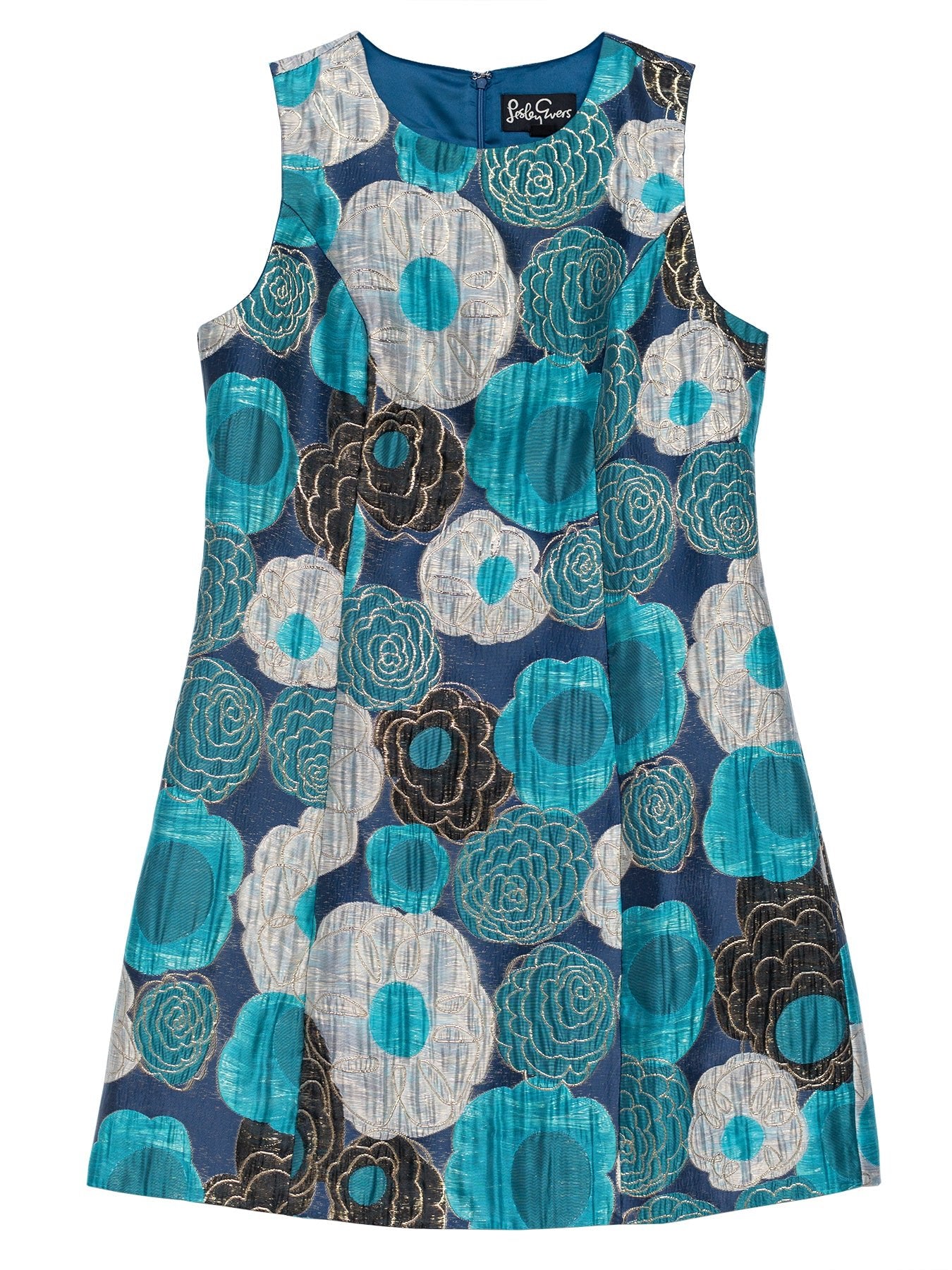 BLYTHE dress Flower Charm Blue - Lesley Evers - blythe - Dress - Shop