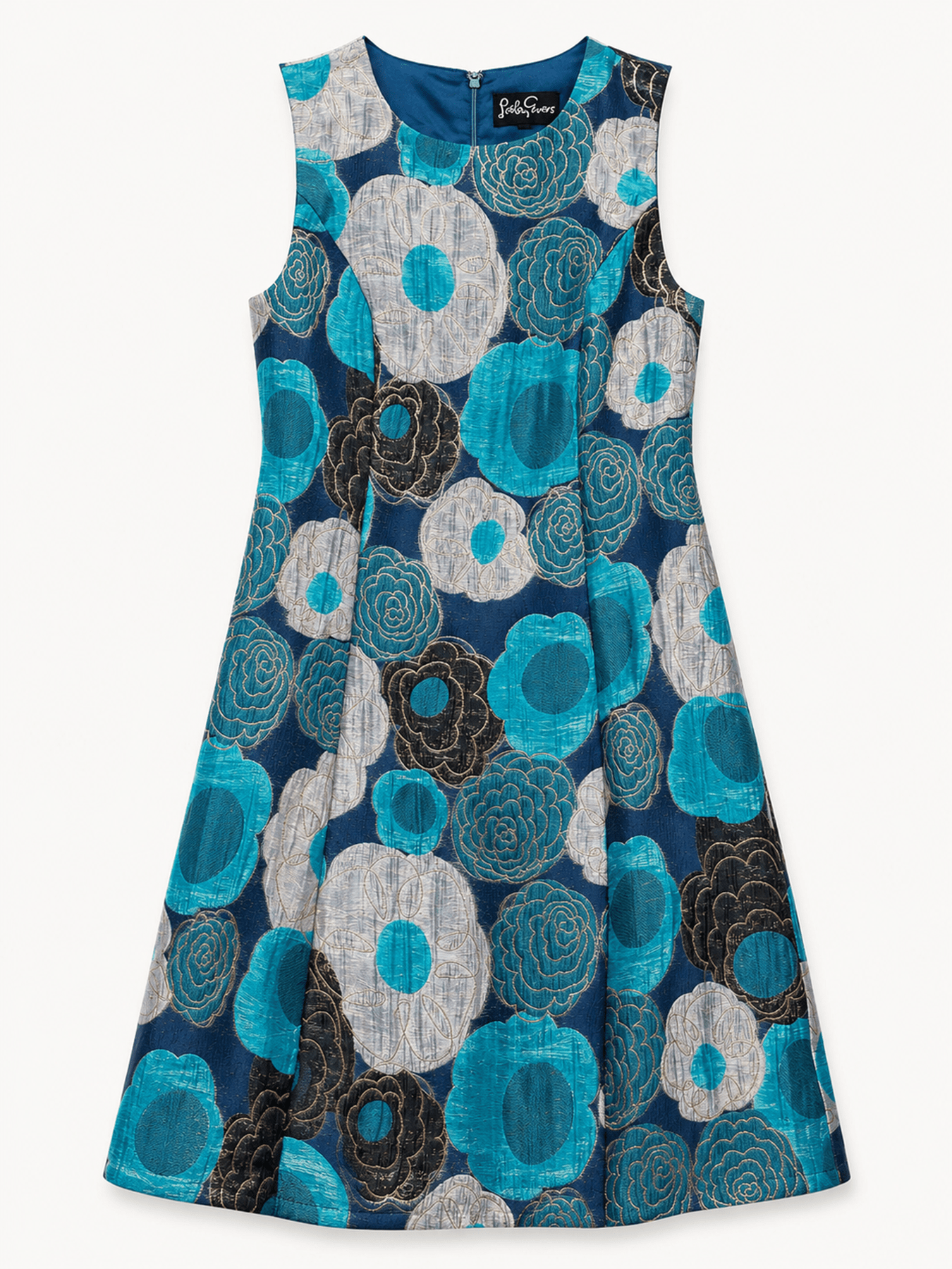 BLYTHE dress Flower Charm Blue - Lesley Evers - blythe - Dress - Shop