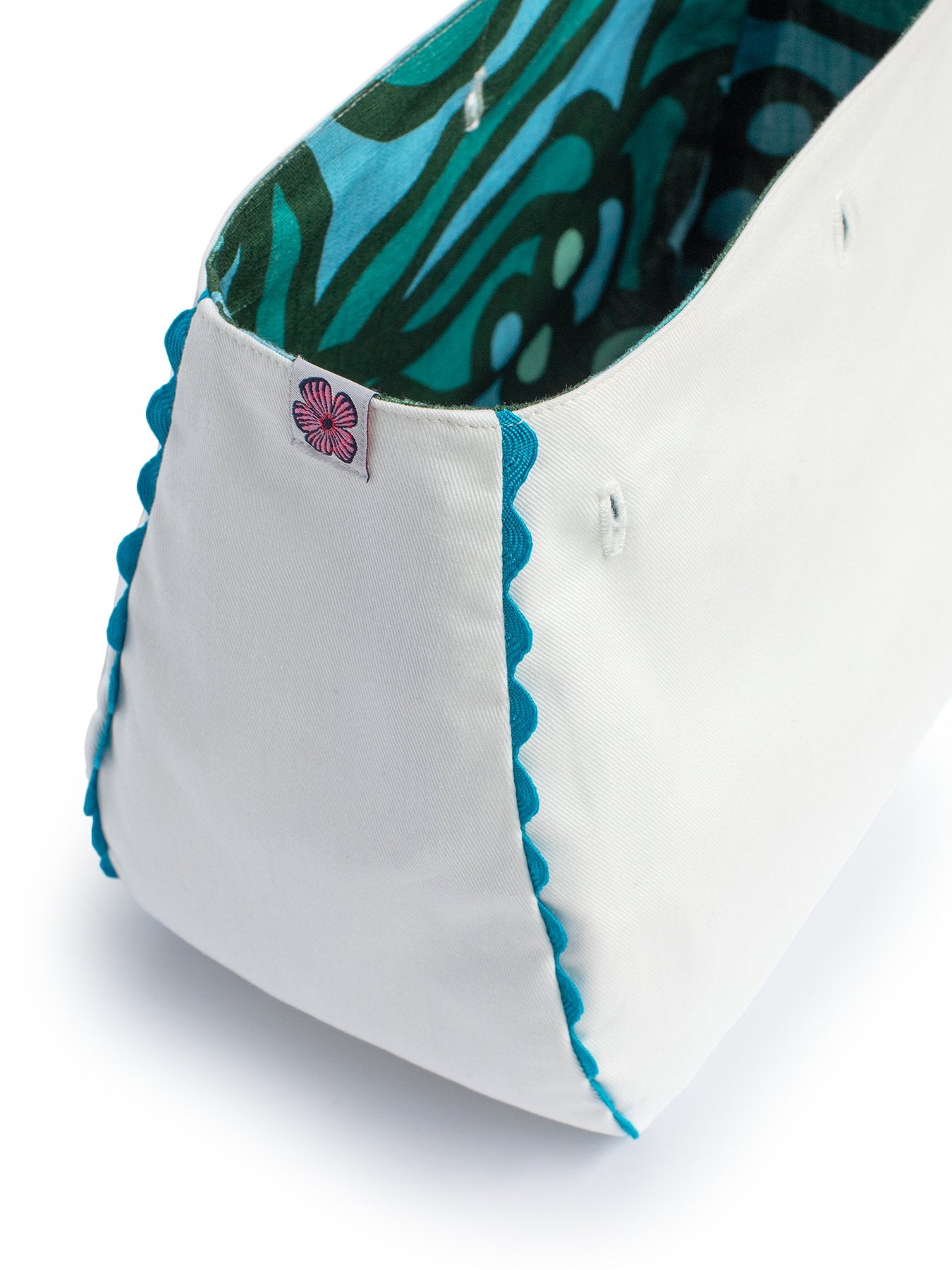 BONNIE cover Chickaboom Green & White - Lesley Evers - Accessories - Bonnie cover - Giftable