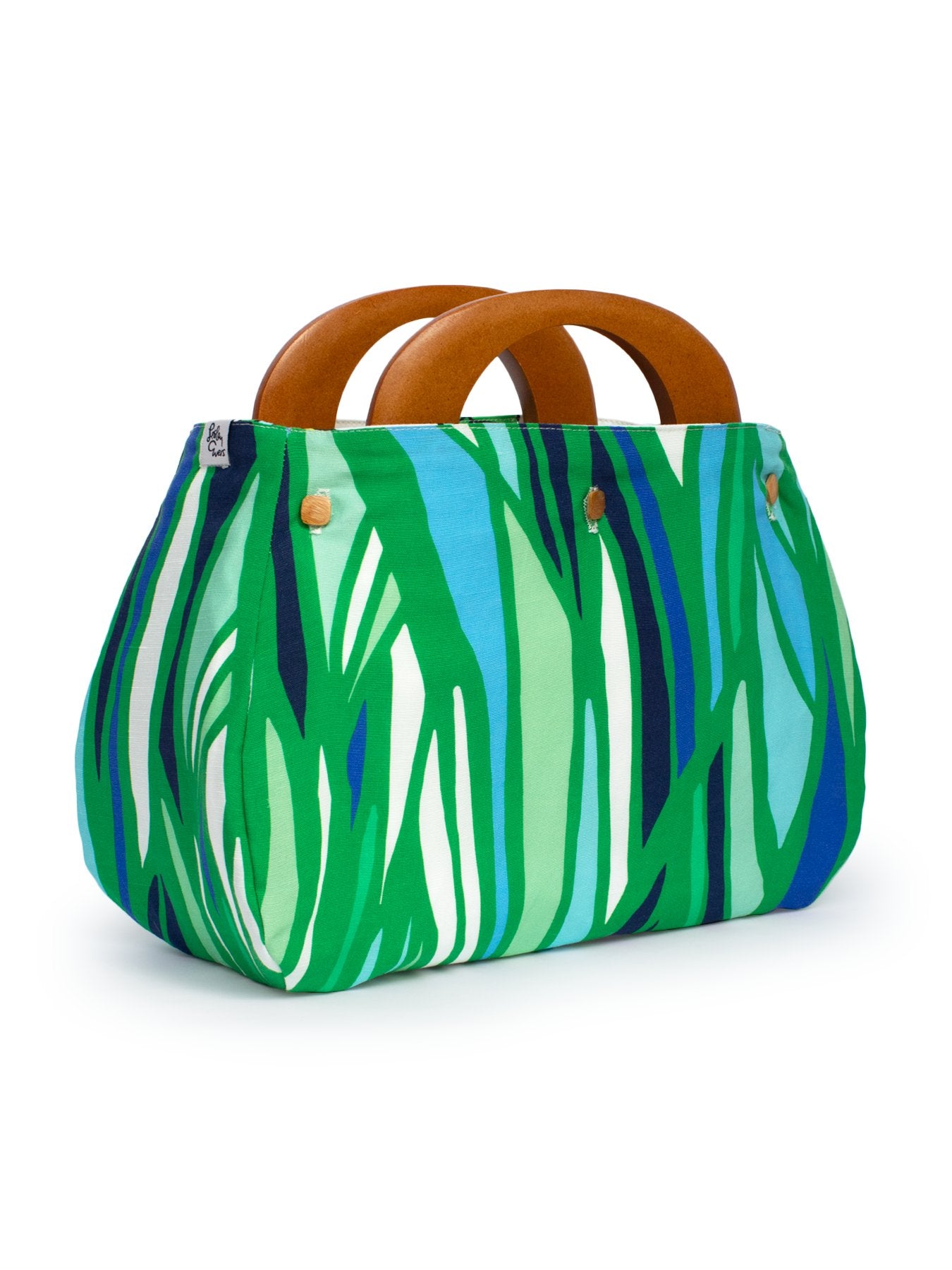 BONNIE cover Geo Birds & Seagrass Green - Lesley Evers - Accessories - Bonnie cover - Giftable