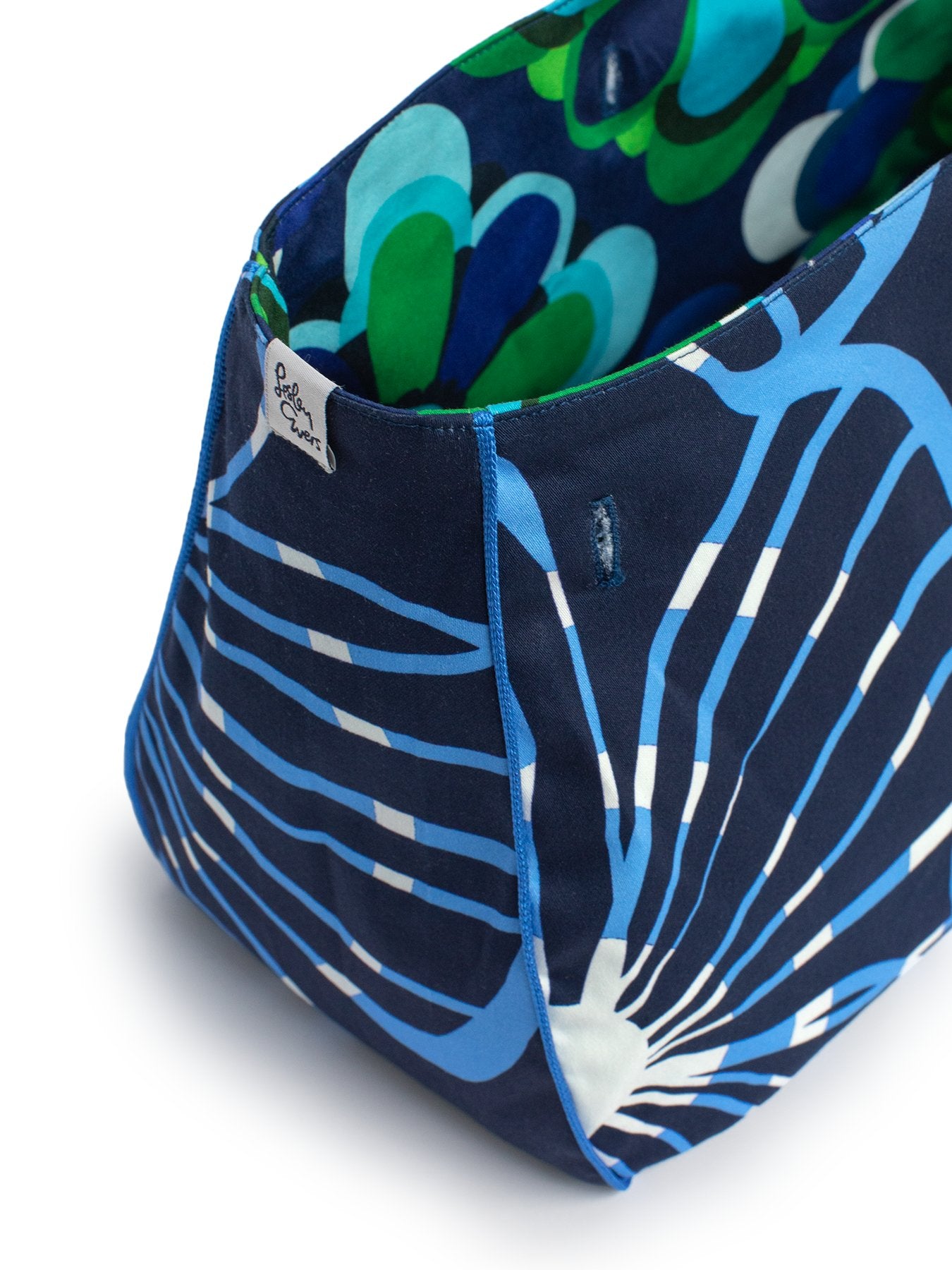 BONNIE cover Jubilee Blue & Primrose Navy - Lesley Evers - Accessories - Bonnie cover - Giftable