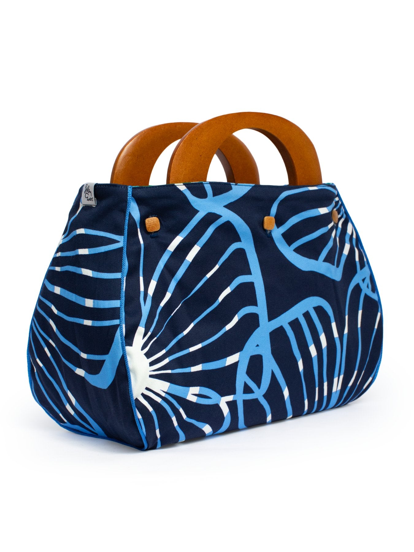 BONNIE cover Jubilee Blue & Primrose Navy - Lesley Evers - Accessories - Bonnie cover - Giftable