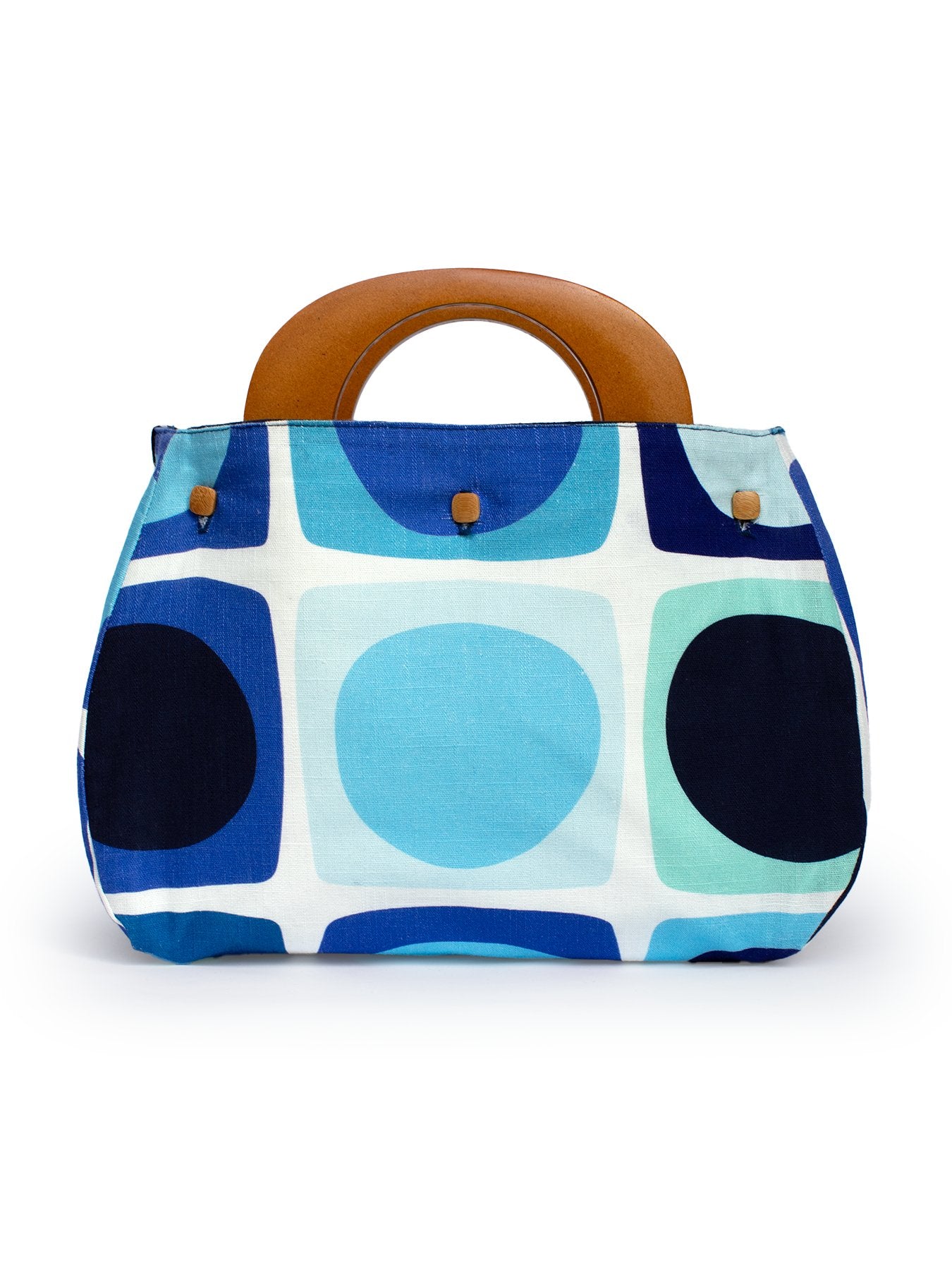 BONNIE cover Sea Glass Blue & Navy - Lesley Evers - Accessories - Bonnie cover - Giftable