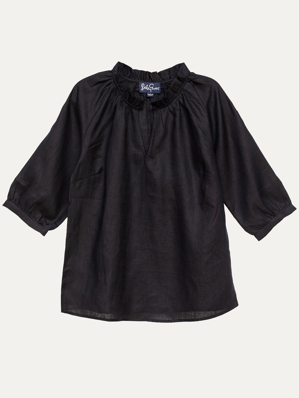 CAMILLE top Black - Lesley Evers-service_blocked-Shop-Shop/All Products