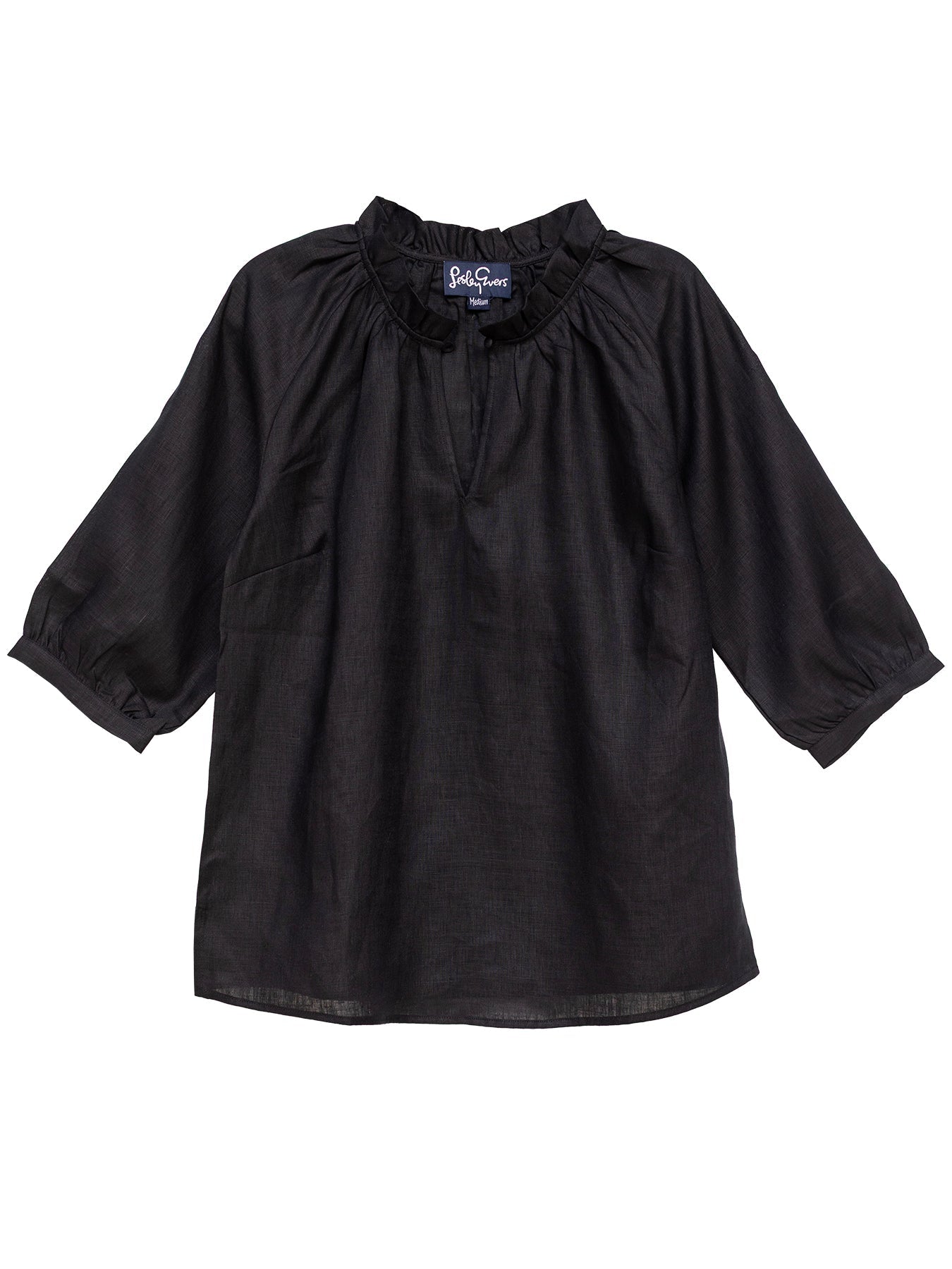 CAMILLE top Black - Lesley Evers - Shop - Shop/All Products - Shop/New Arrivals