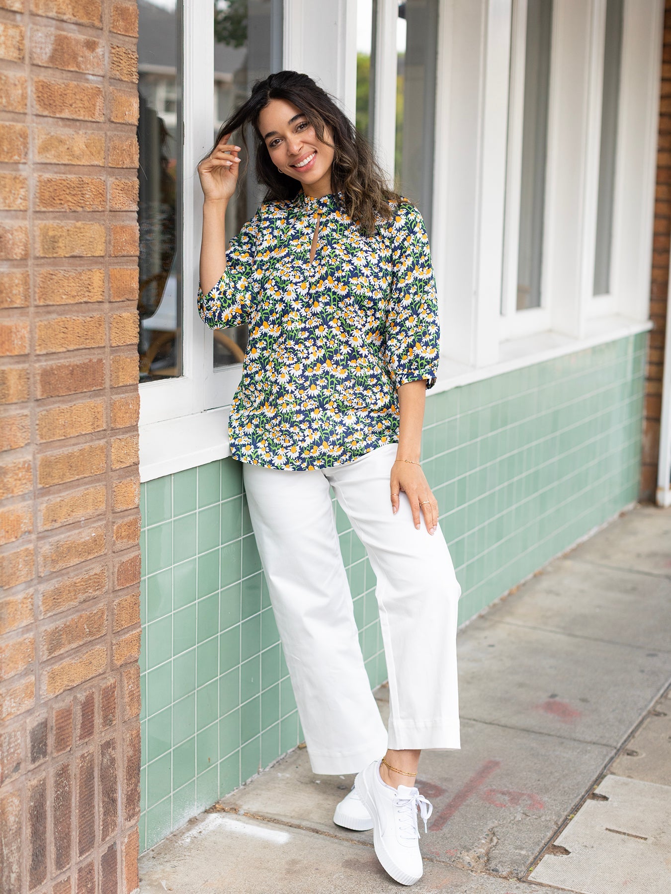 CAMILLE top Echinacea - Lesley Evers - camille - Shop - Shop/All Products