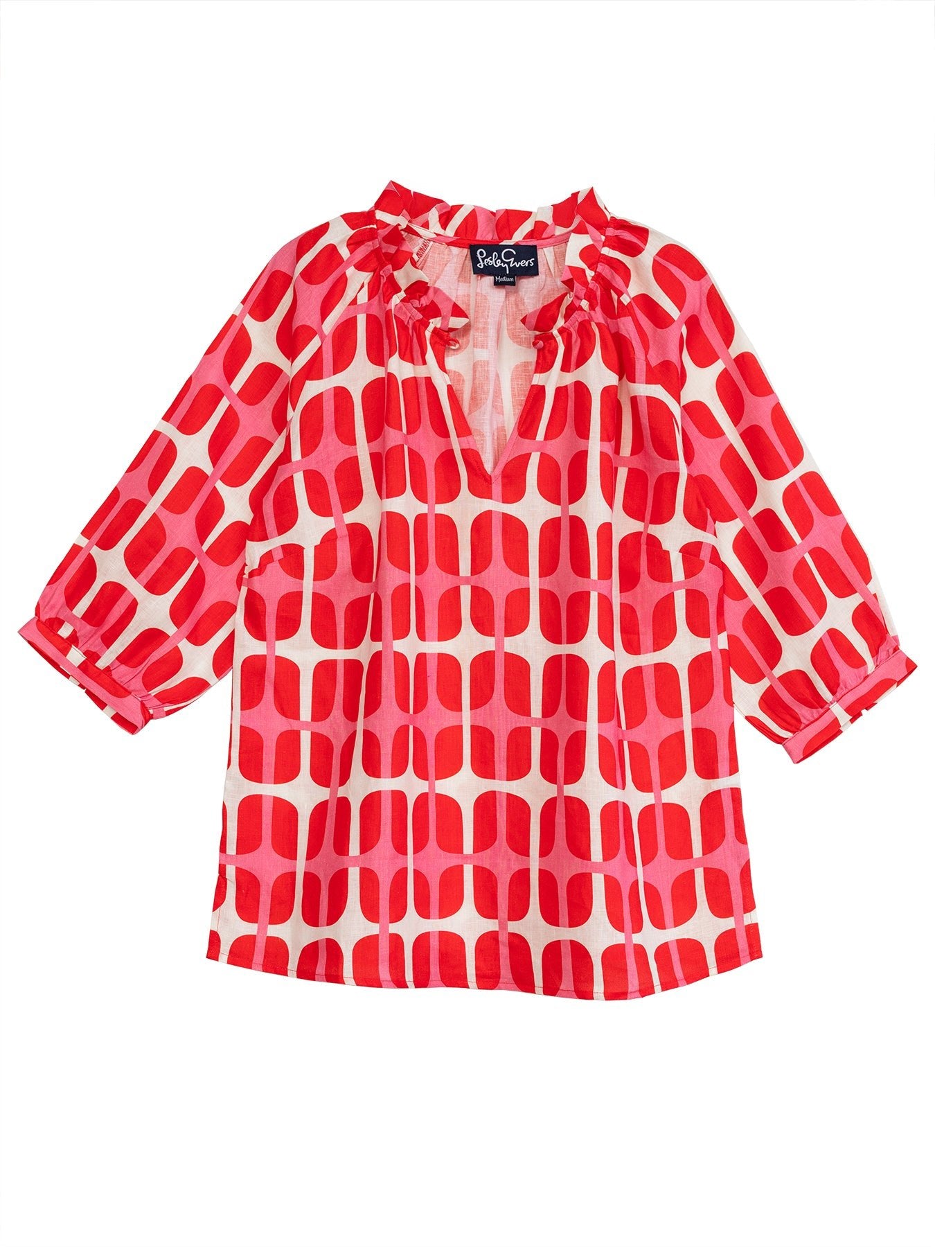 CAMILLE top Sausalito Pink - Lesley Evers - camille - Shop - Shop/All Products